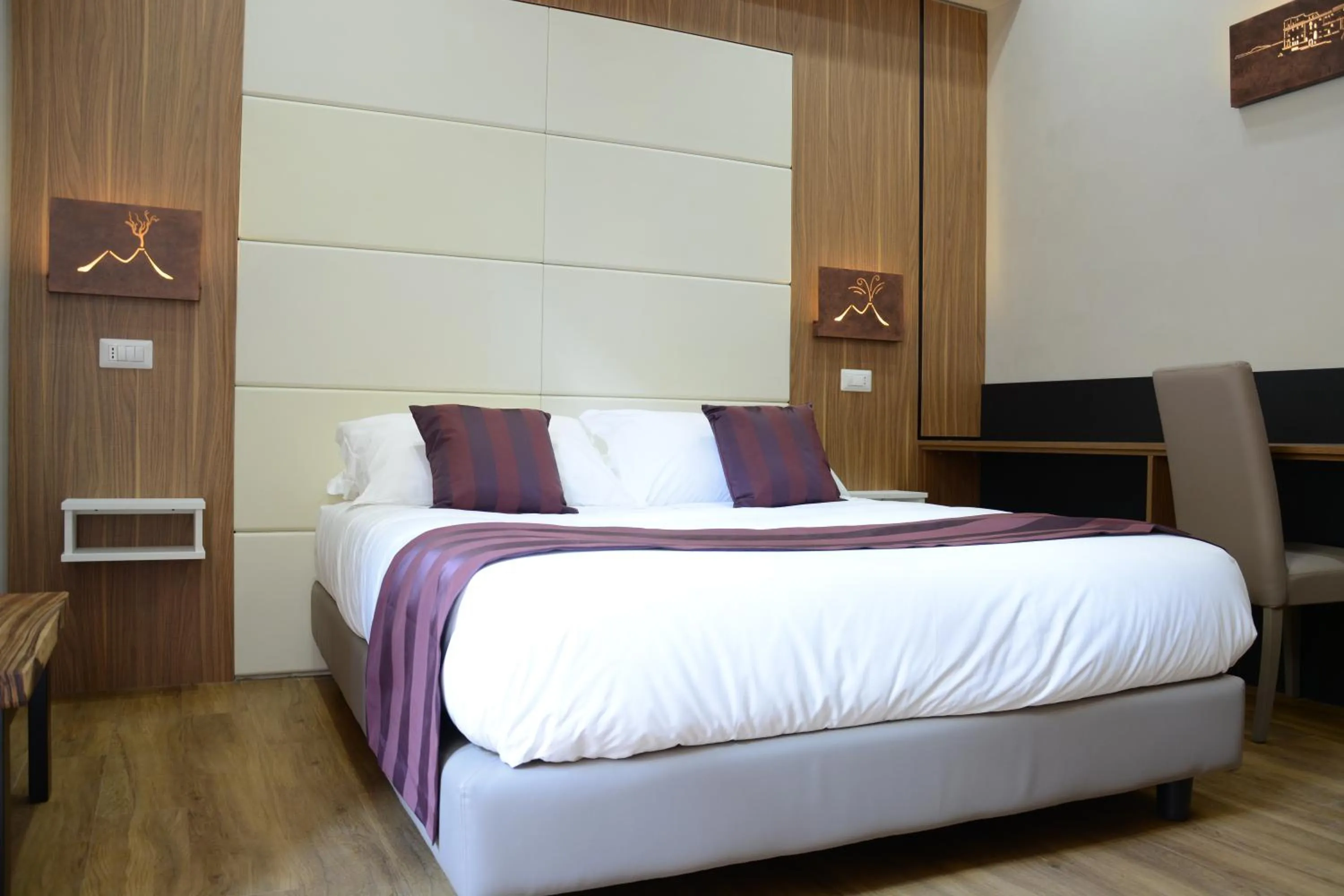 Bed in Duomo Residence