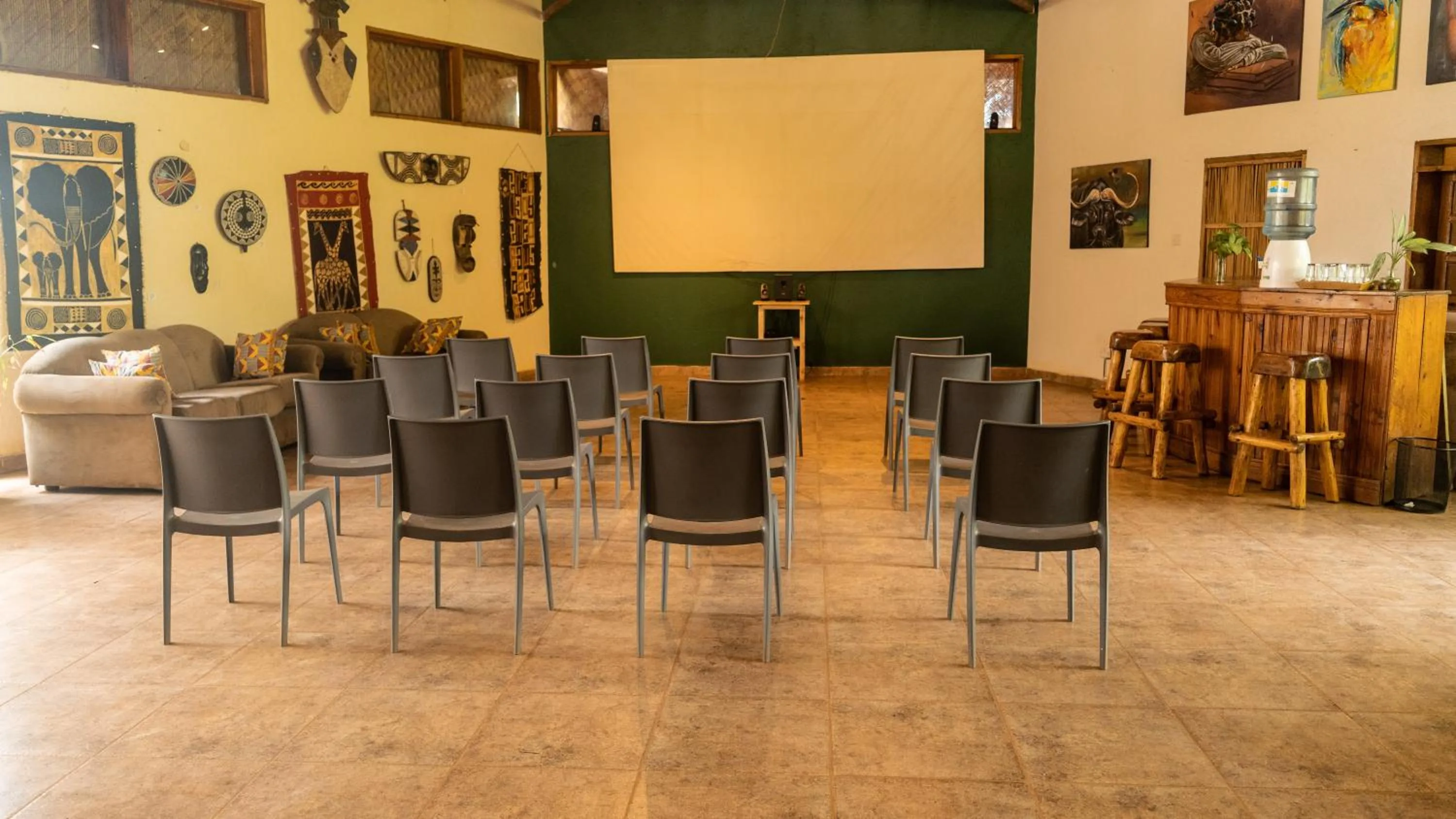 Meeting/conference room in ViaVia Entebbe