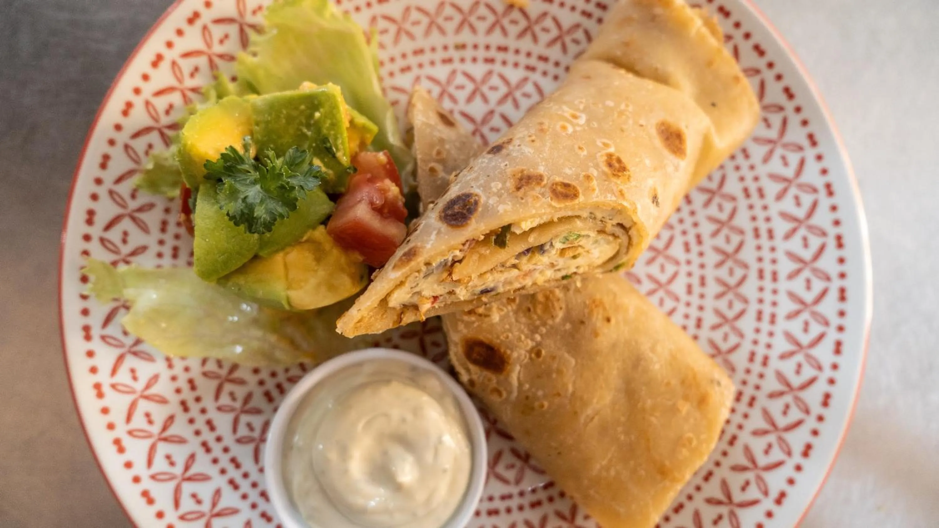 Food close-up in ViaVia Entebbe