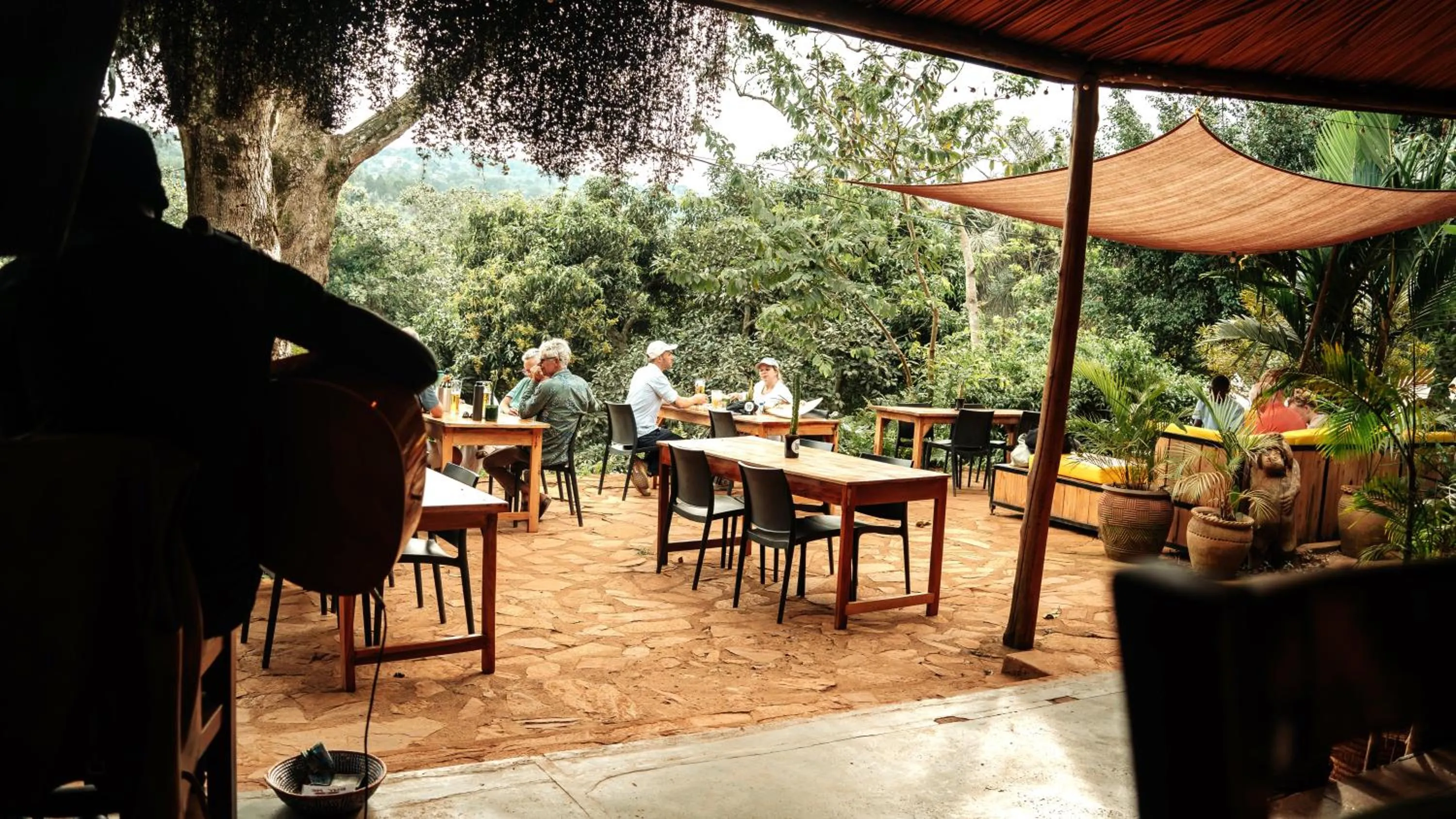 Balcony/Terrace in ViaVia Entebbe