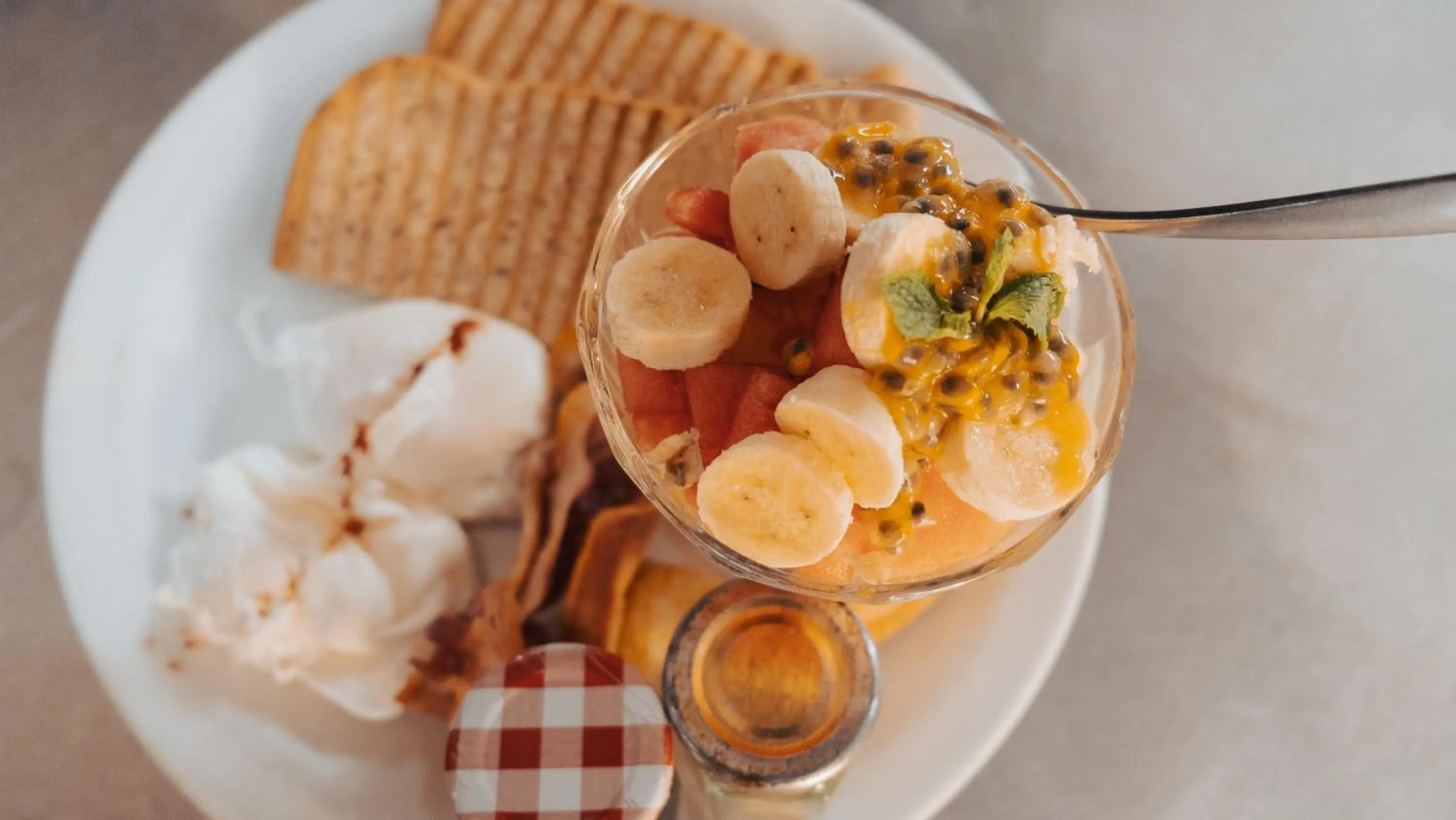 Food close-up in ViaVia Entebbe