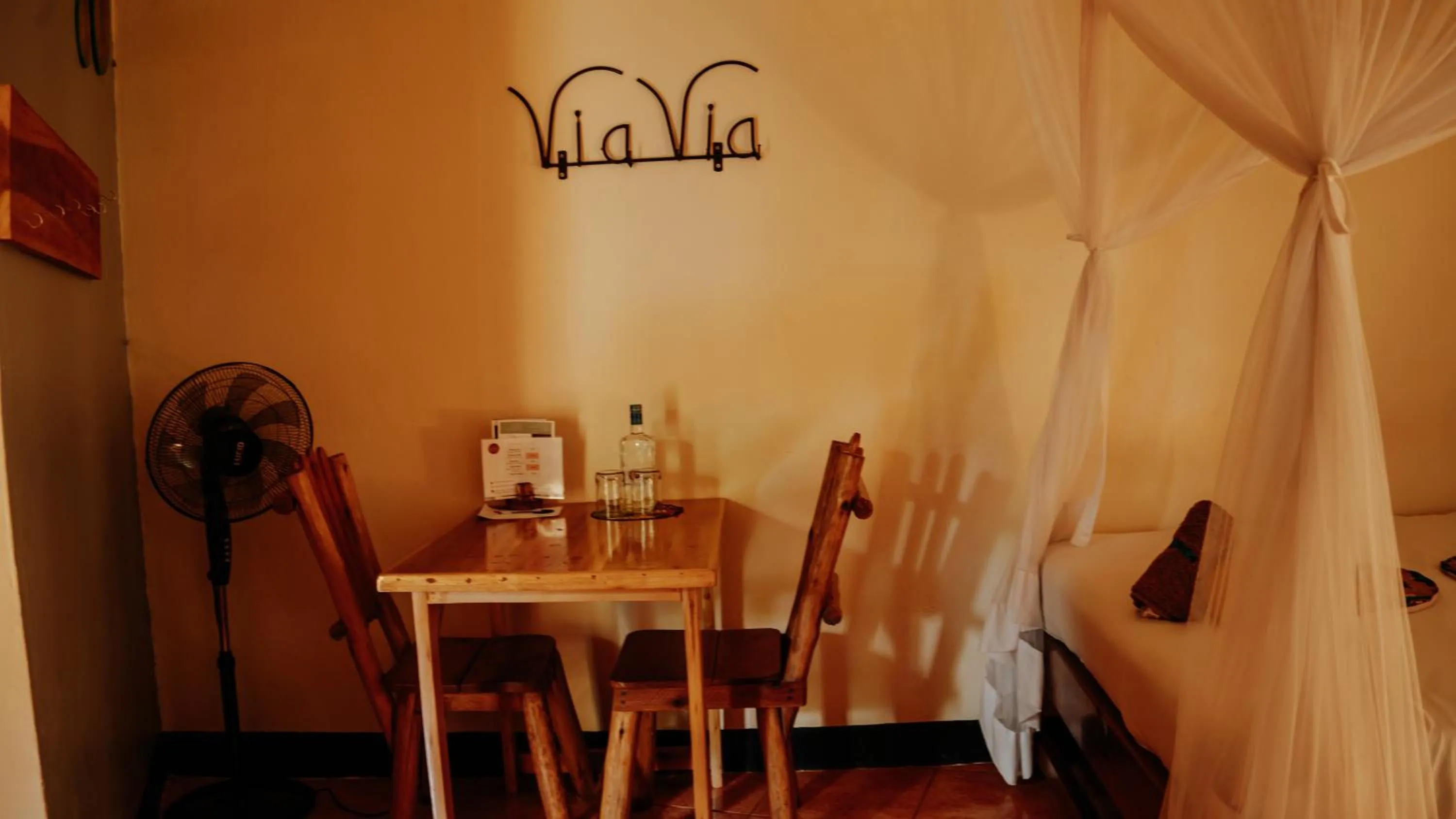 Bedroom in ViaVia Entebbe