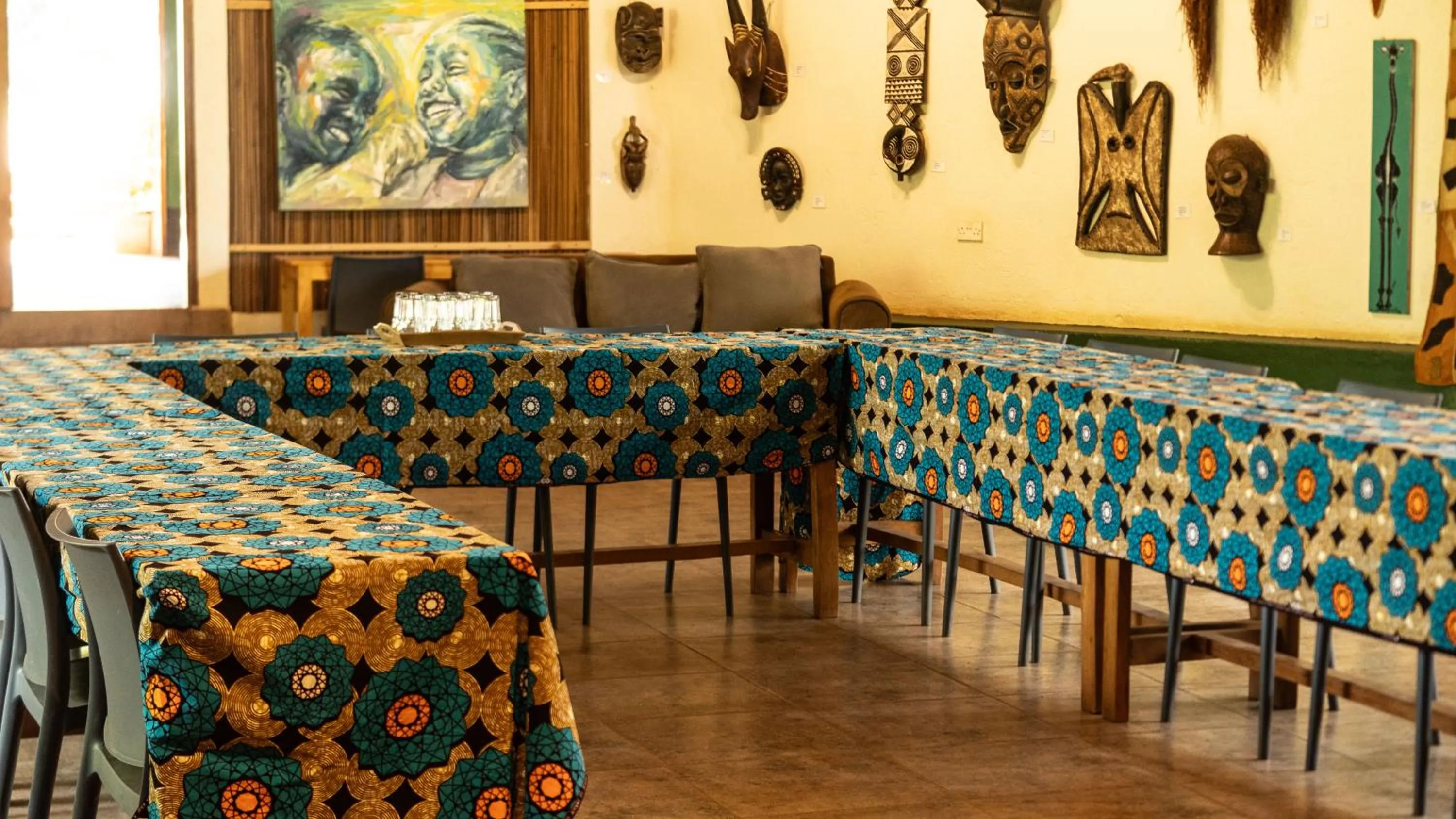 Meeting/conference room in ViaVia Entebbe