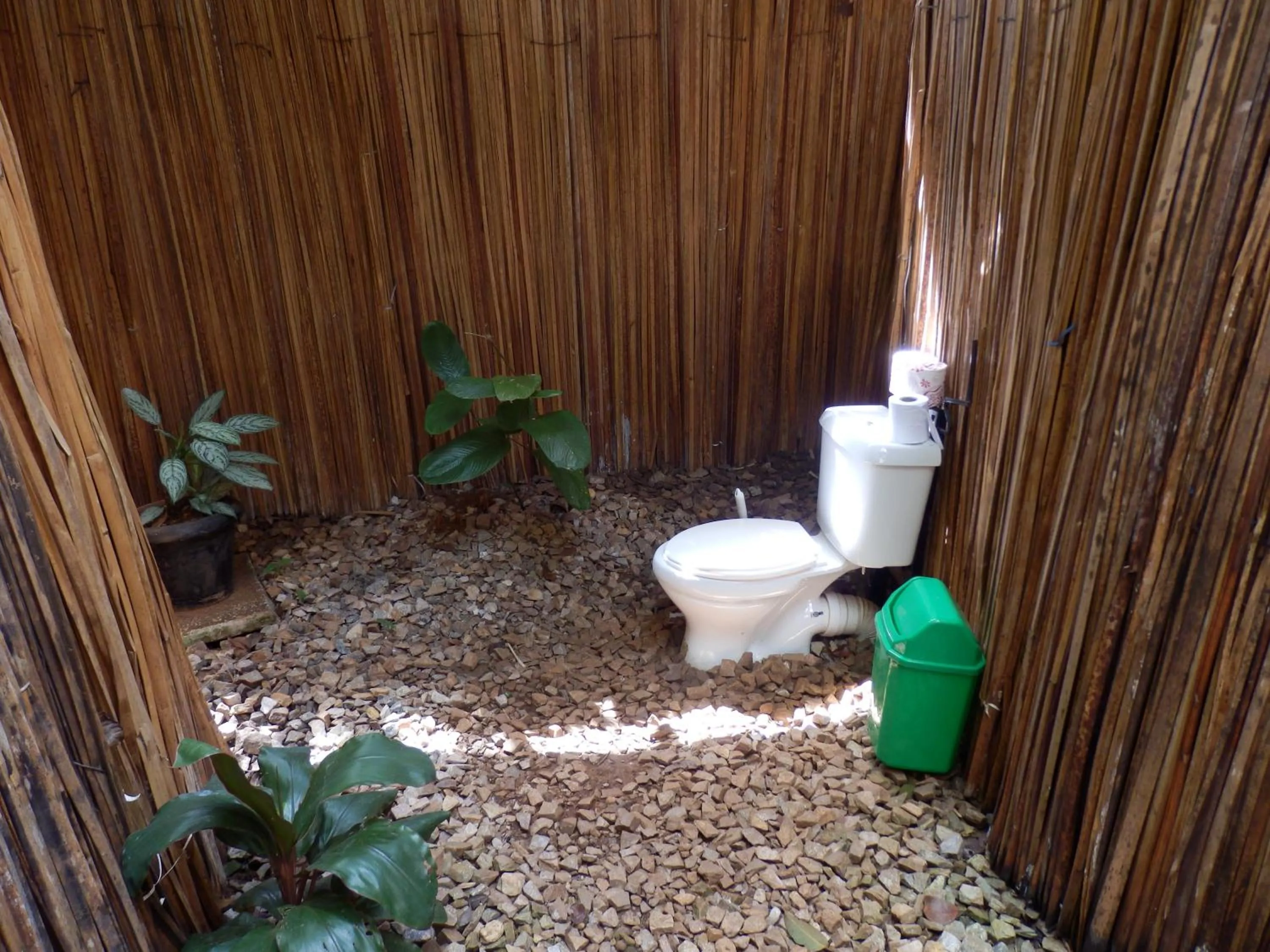 Toilet in ViaVia Entebbe