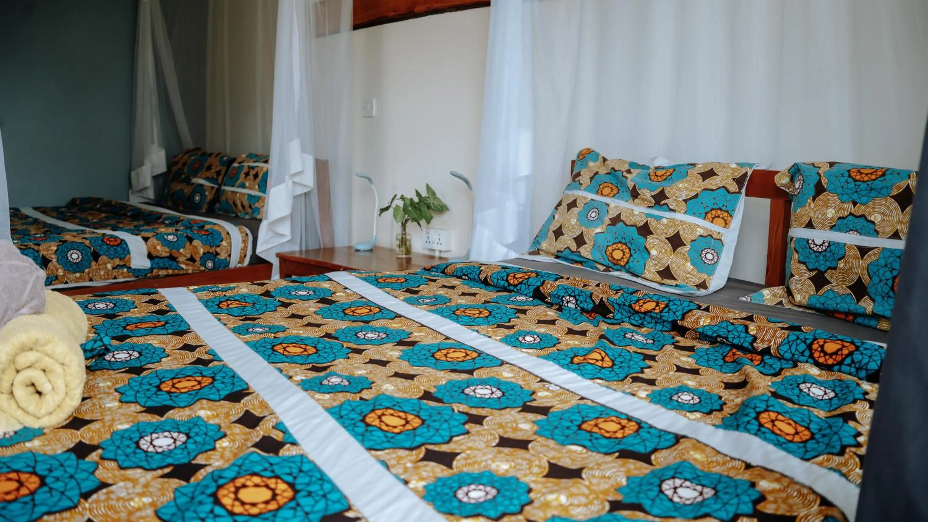 Bedroom, Bed in ViaVia Entebbe