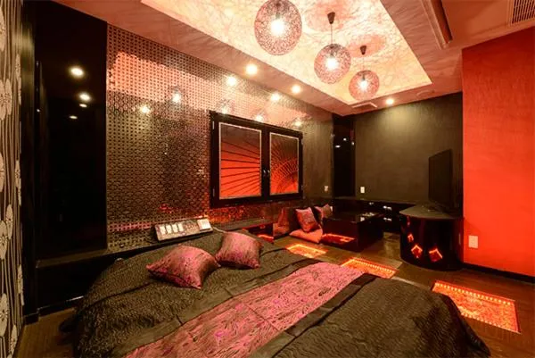 Bed in H-SEVEN TOYAMA (Adult Only)