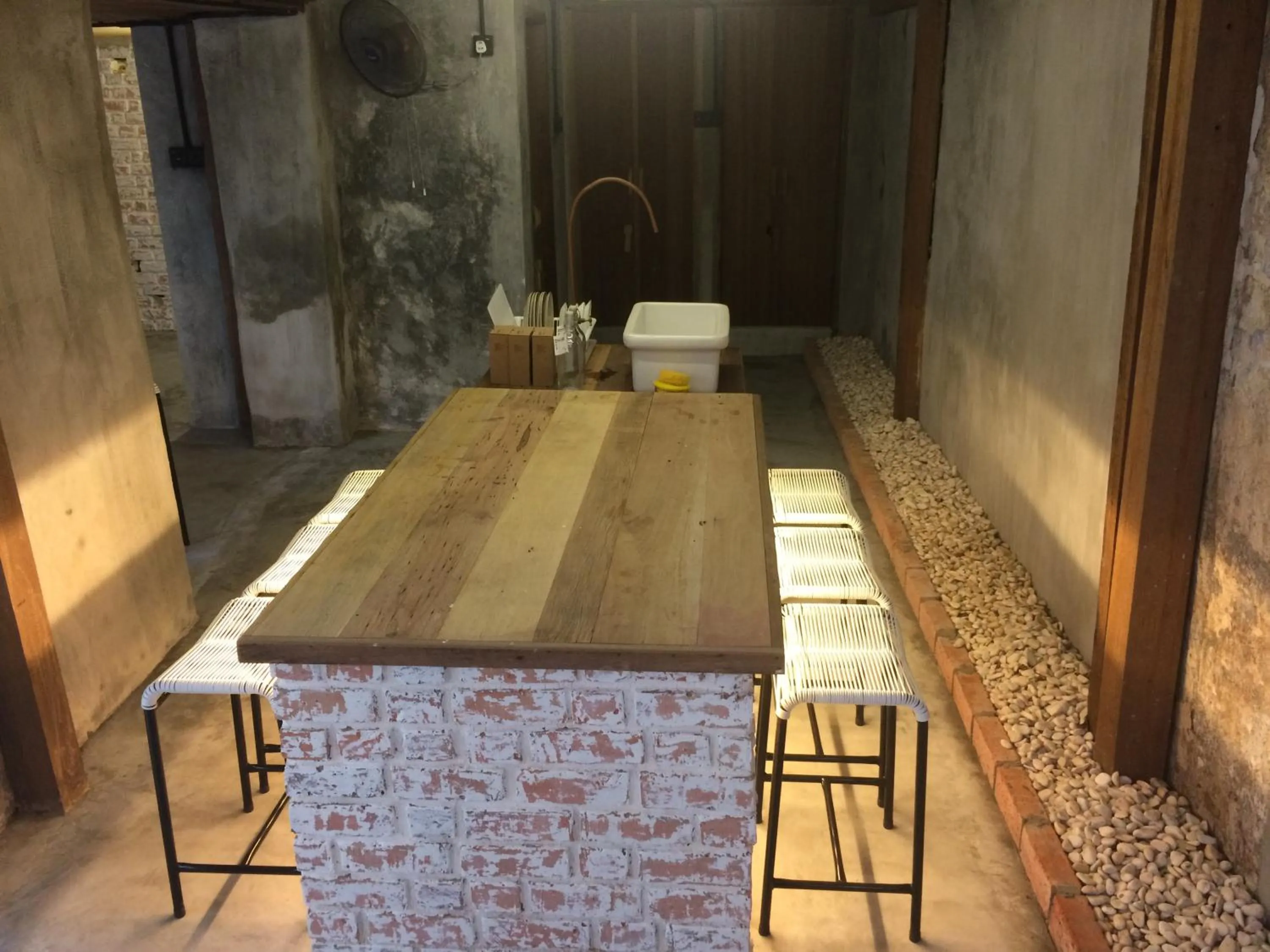 Dining area in Rimba Hang Kasturi Villa