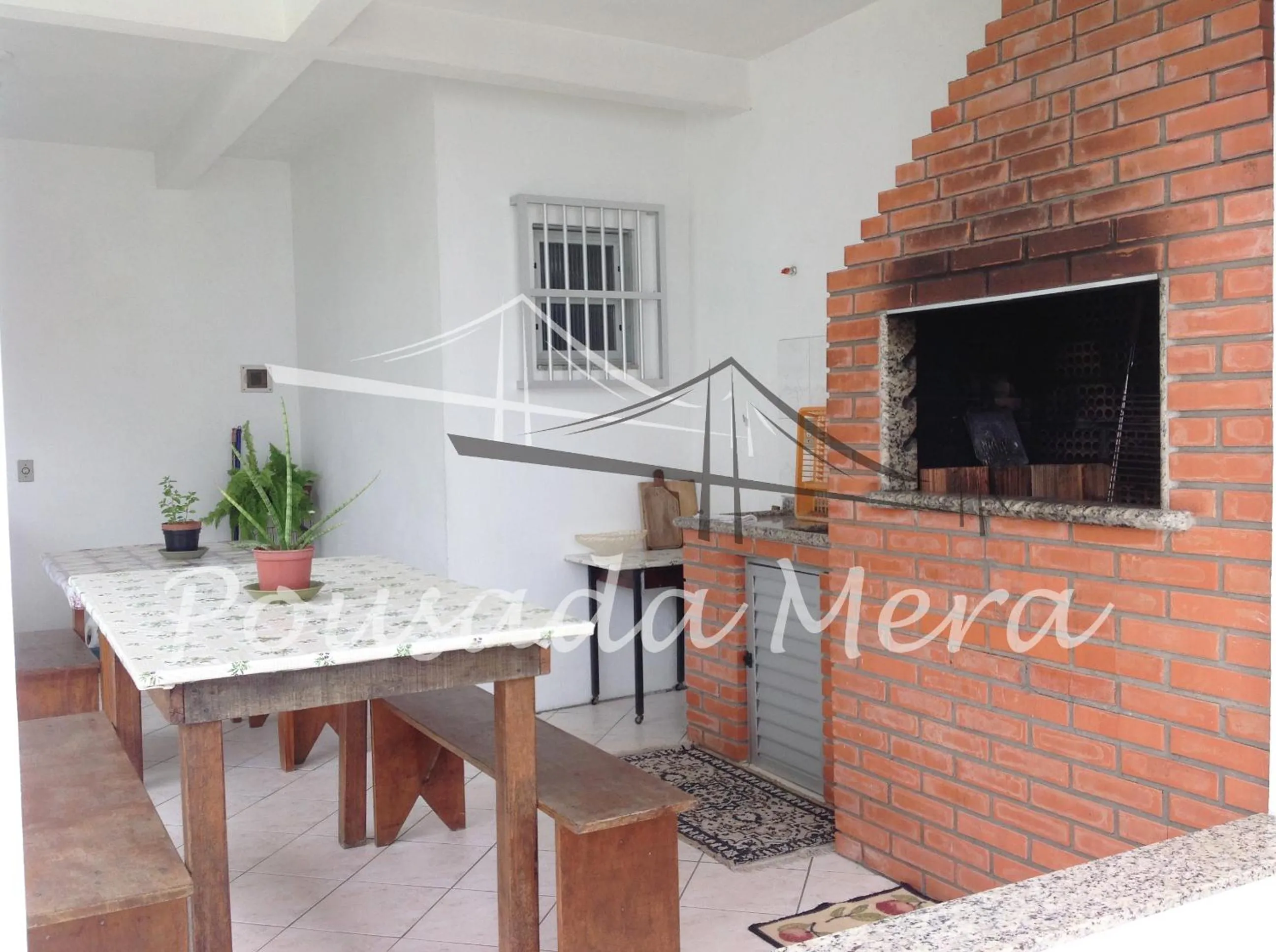 BBQ facilities in Pousada Mera