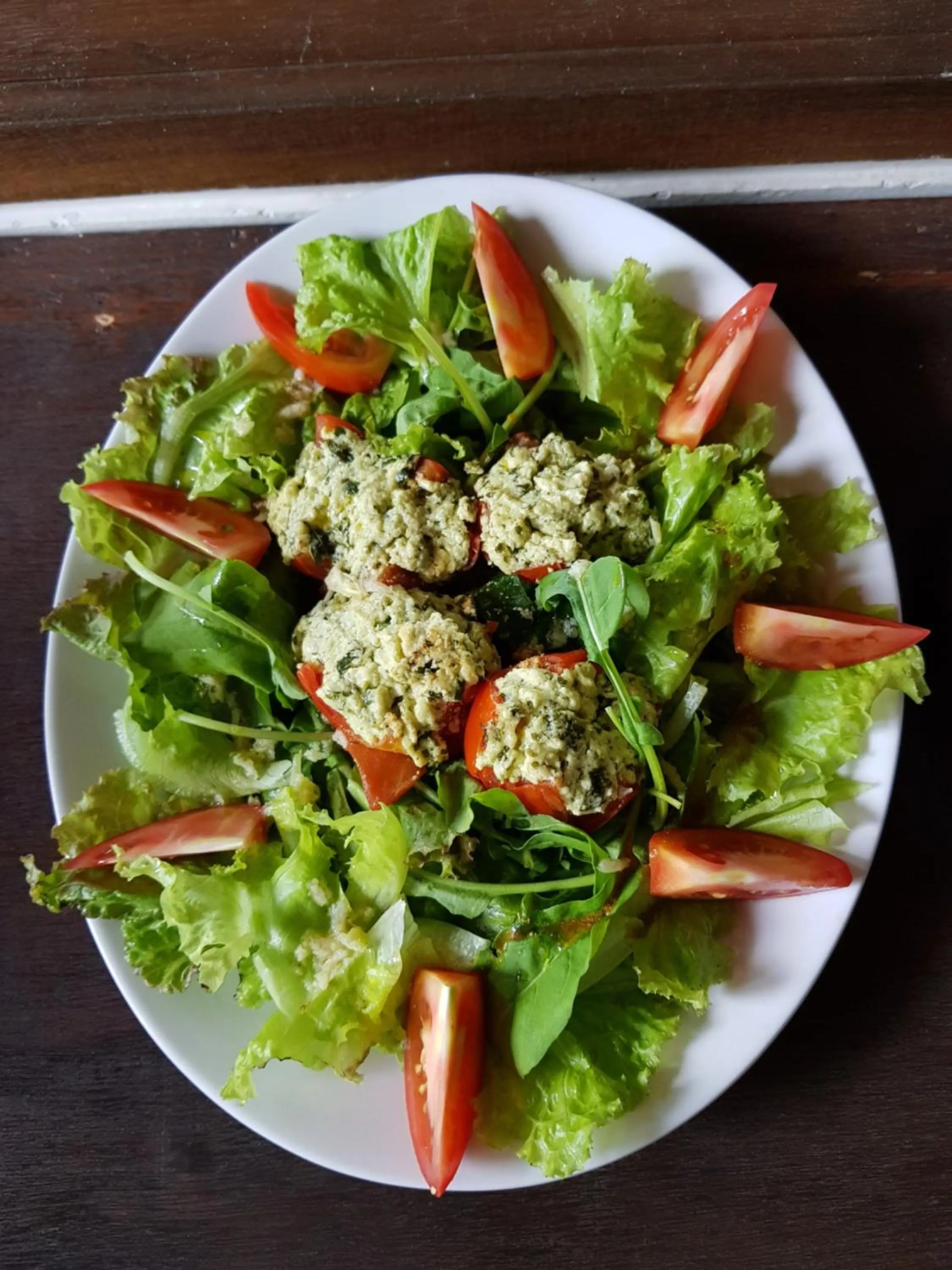 Lunch in Bali Mountain Retreat