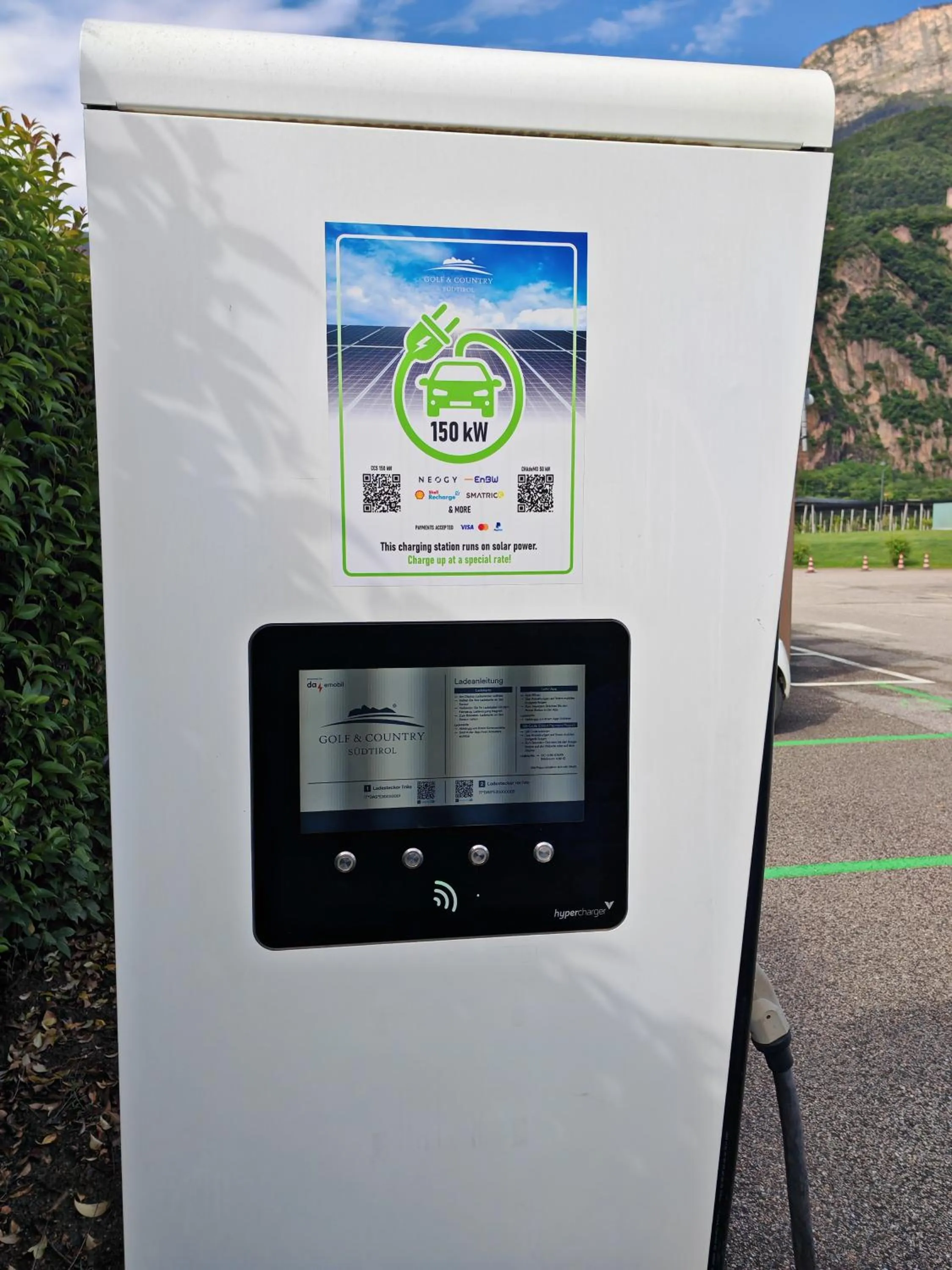 Parking in The Lodge Sporthotel - Golfclub Eppan