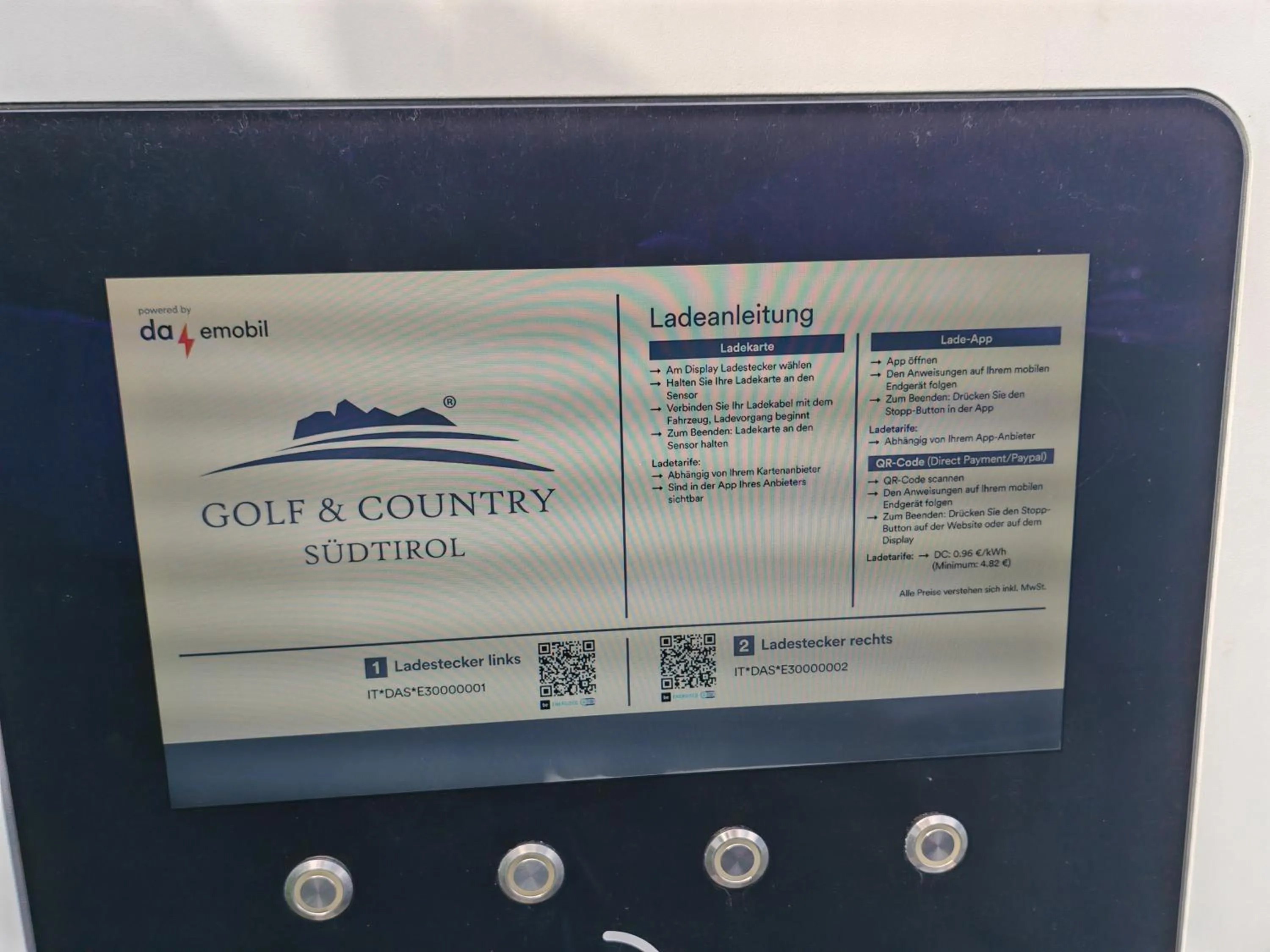 Parking in The Lodge Sporthotel - Golfclub Eppan