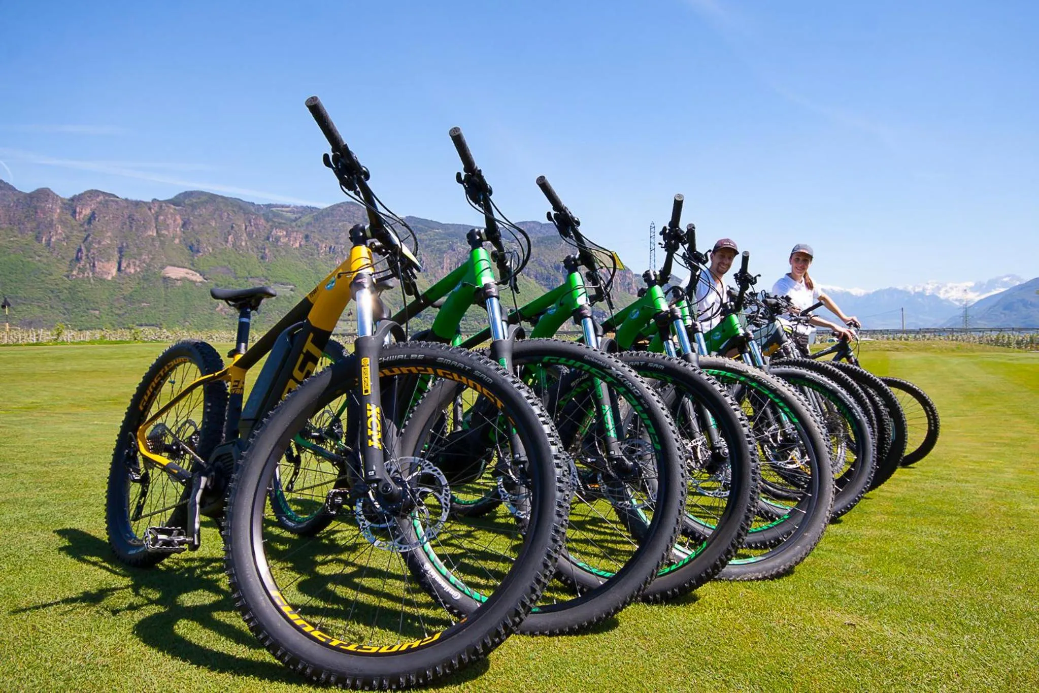 Cycling in The Lodge Sporthotel - Golfclub Eppan