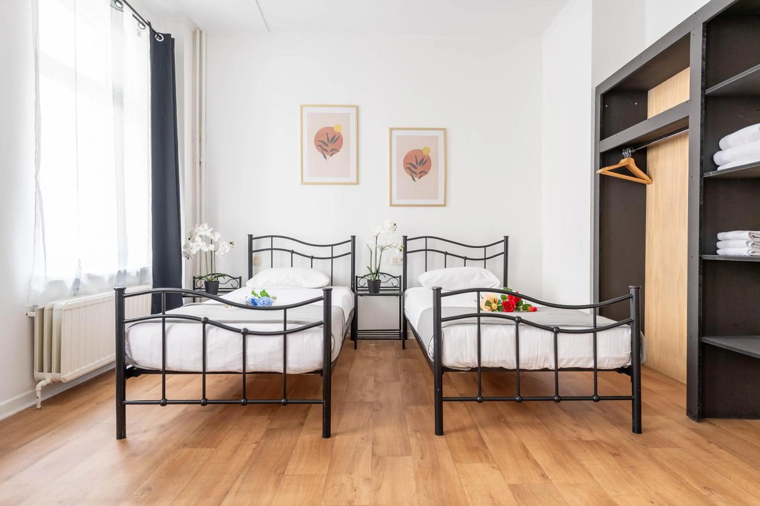 Bed in Hotel Le Grand Colombier