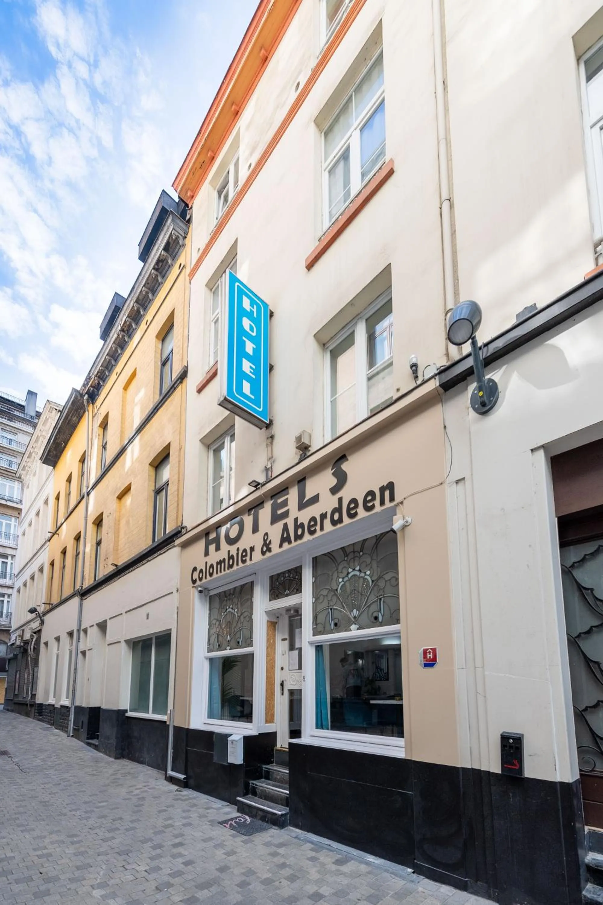 Property building in Hotel Le Grand Colombier