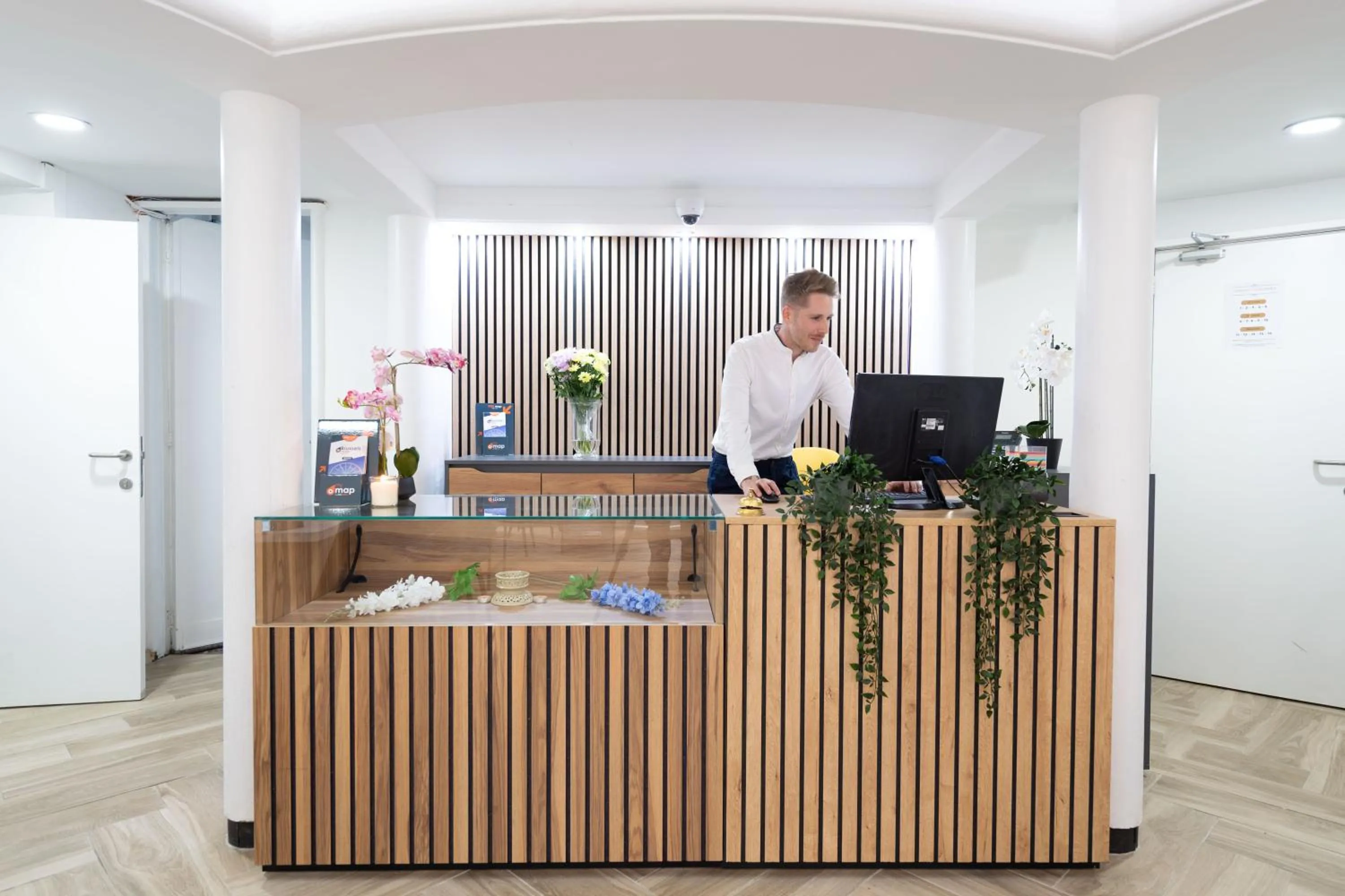 Lobby or reception in Hotel Le Grand Colombier