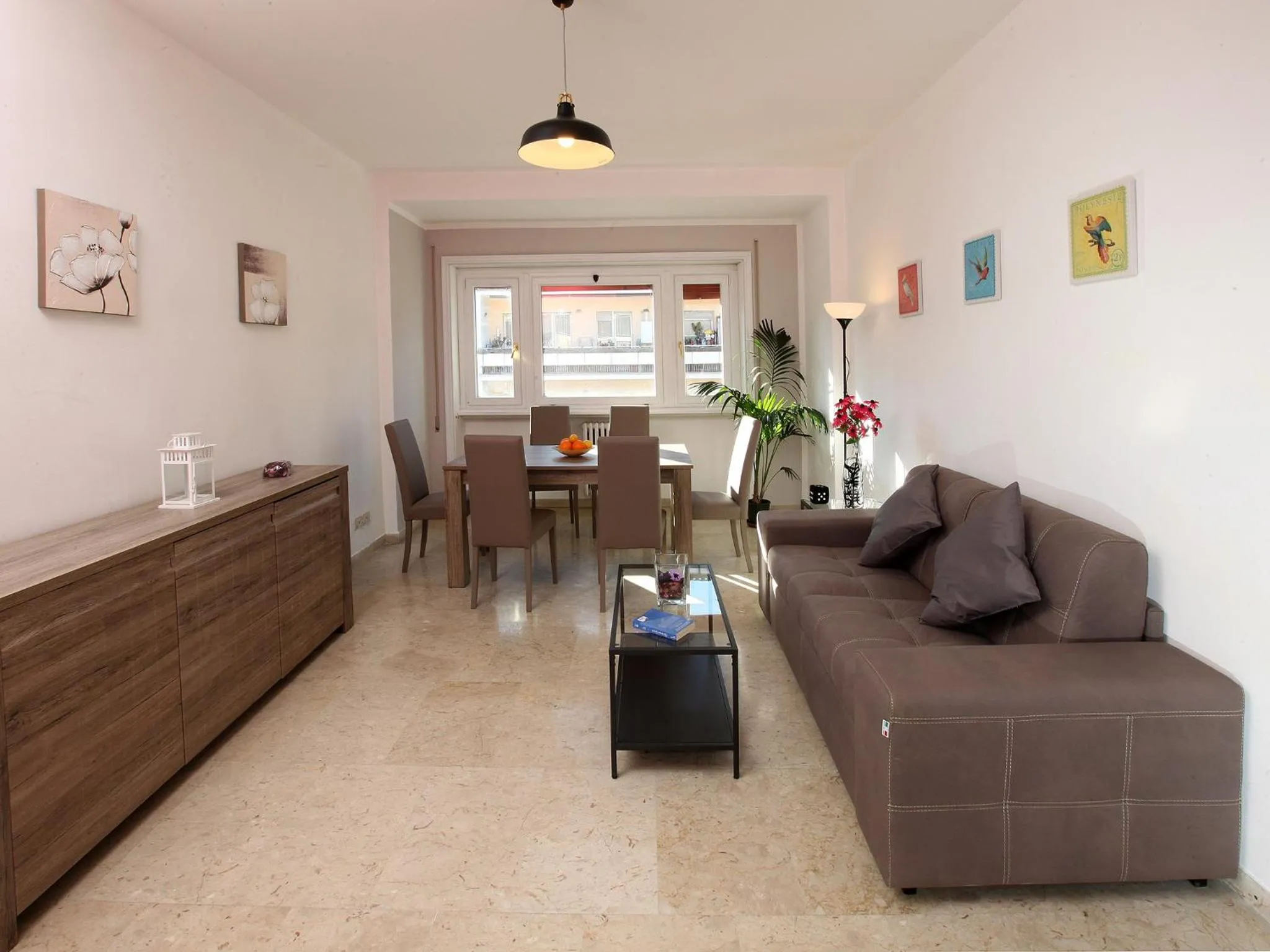 Living room in Marina Home