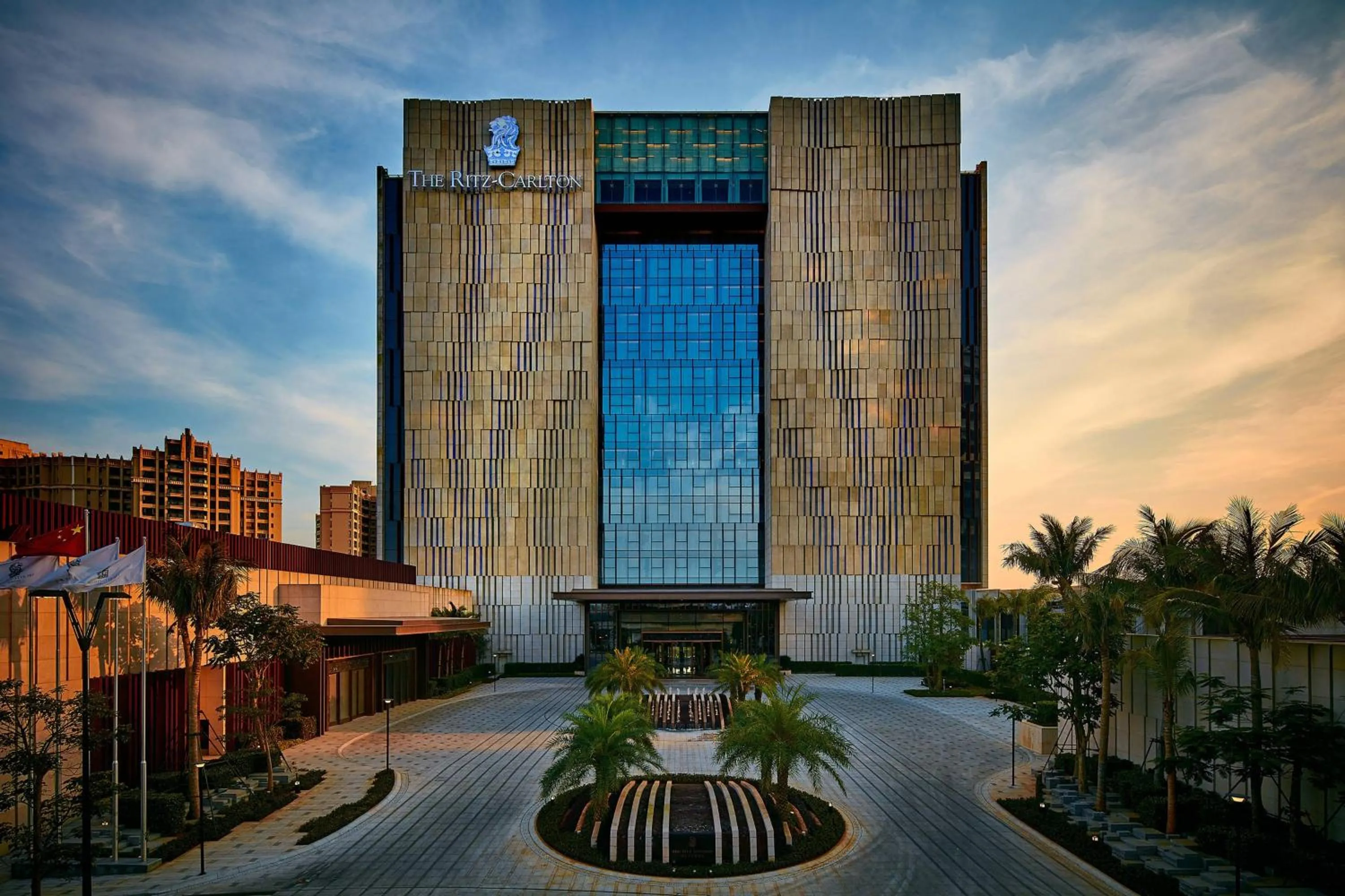 Property building in The Ritz-Carlton, Haikou