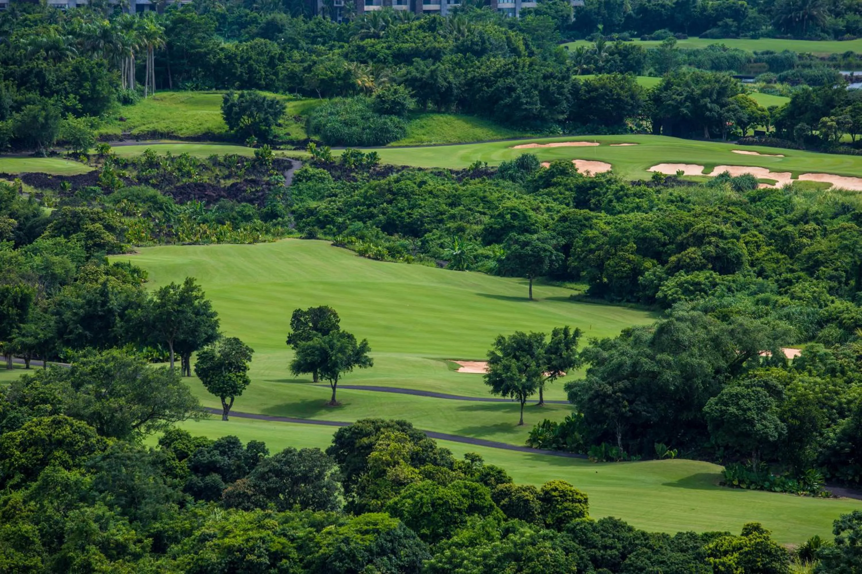 Golfcourse in The Ritz-Carlton, Haikou
