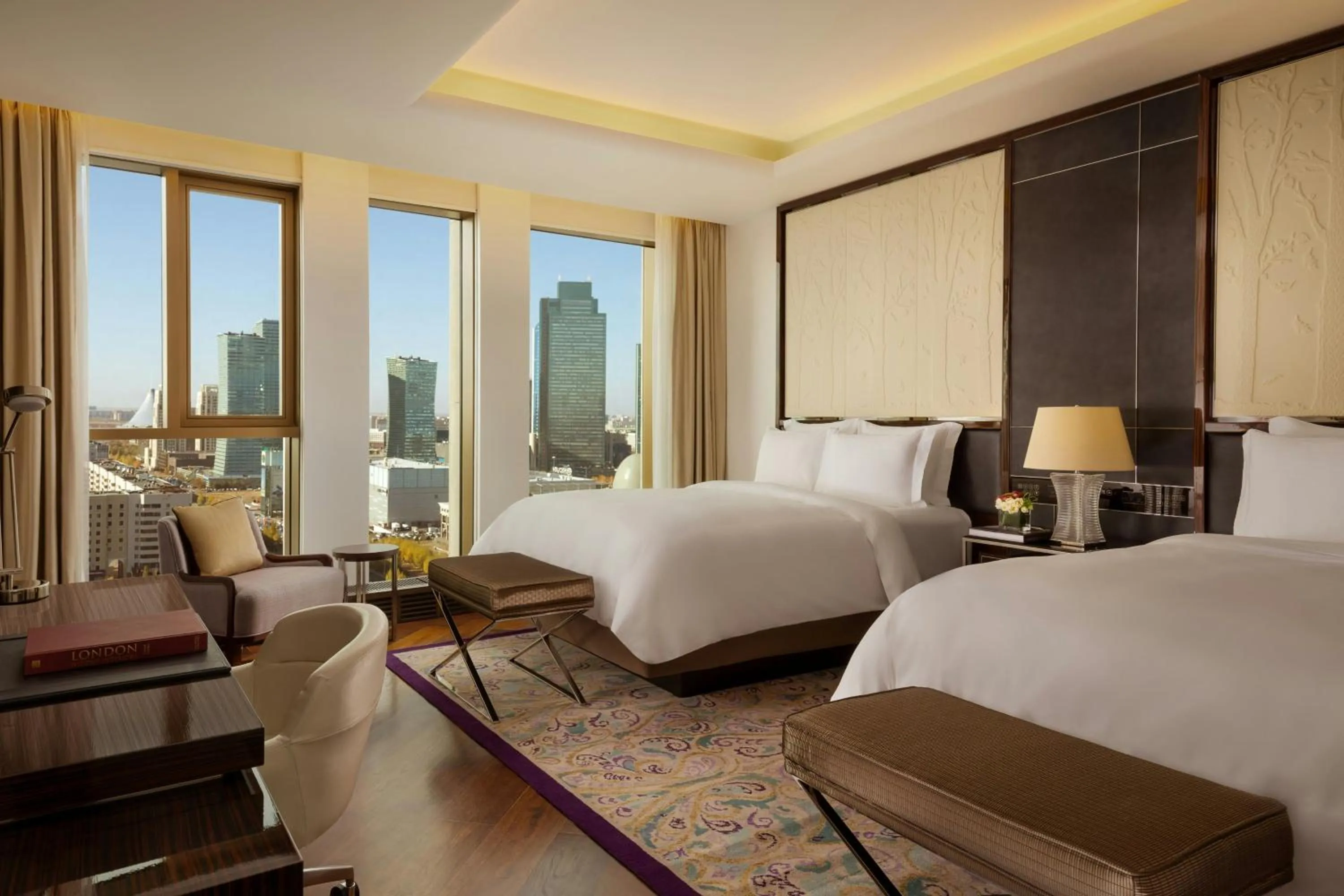 Bedroom, Bed in The Ritz-Carlton, Astana