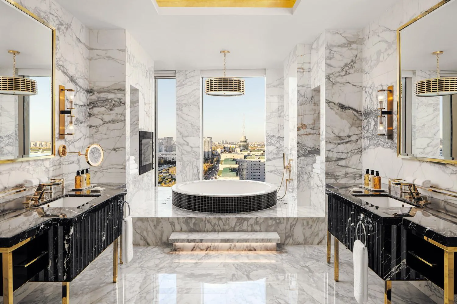 Bathroom in The Ritz-Carlton, Astana