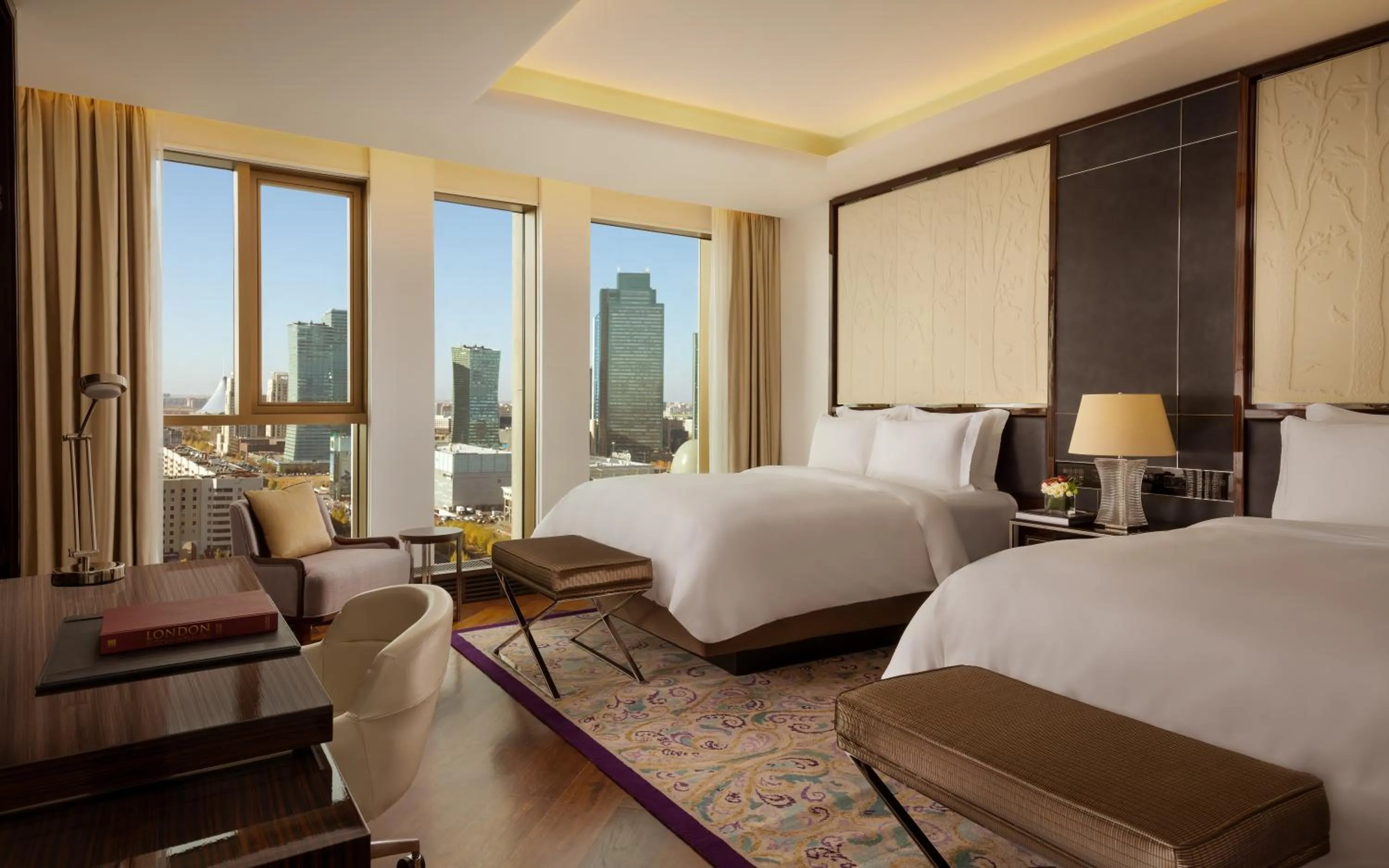 Bedroom, Bed in The Ritz-Carlton, Astana