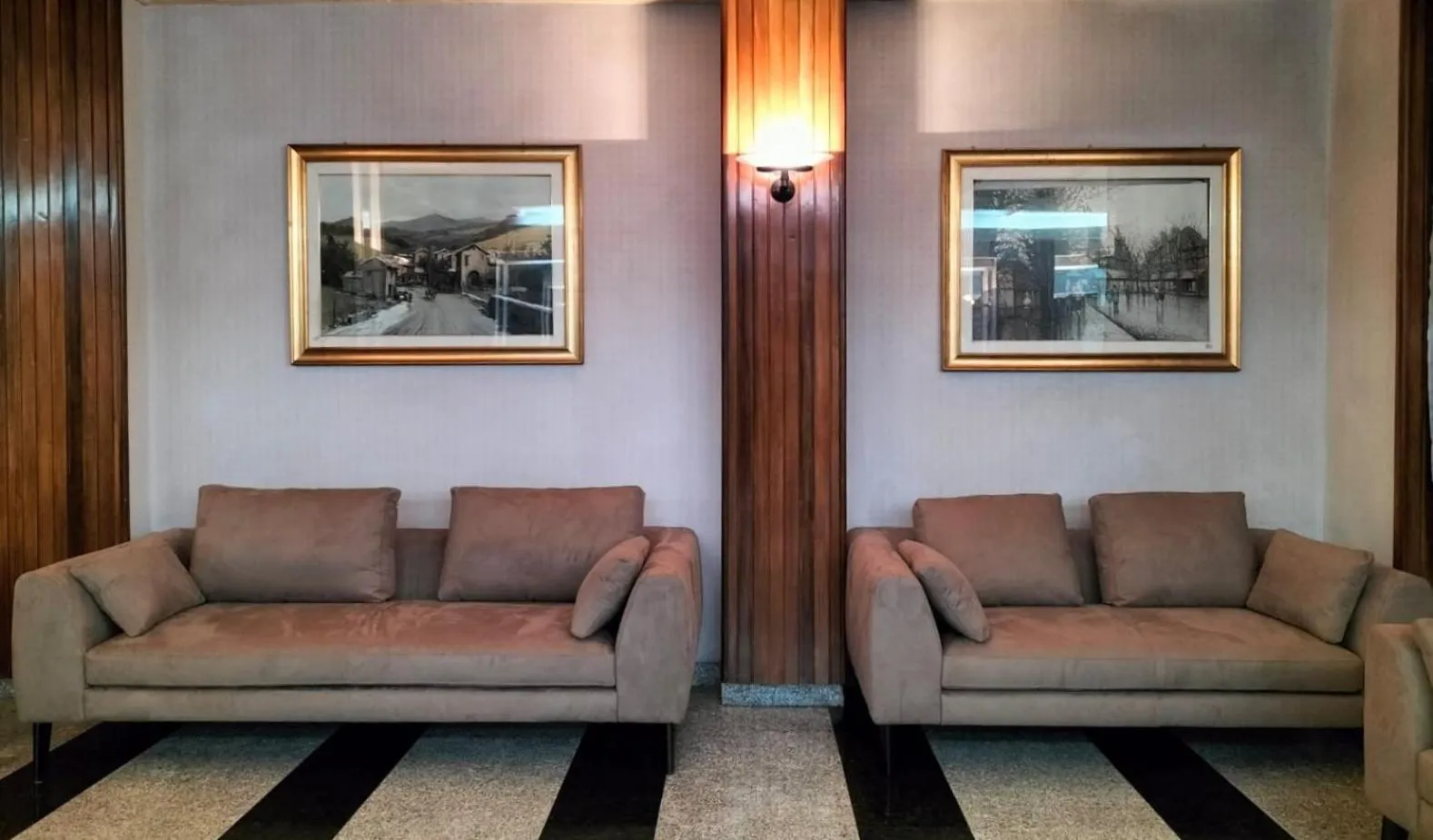 Living room in Grand Hotel Europa Rivisondoli Centro