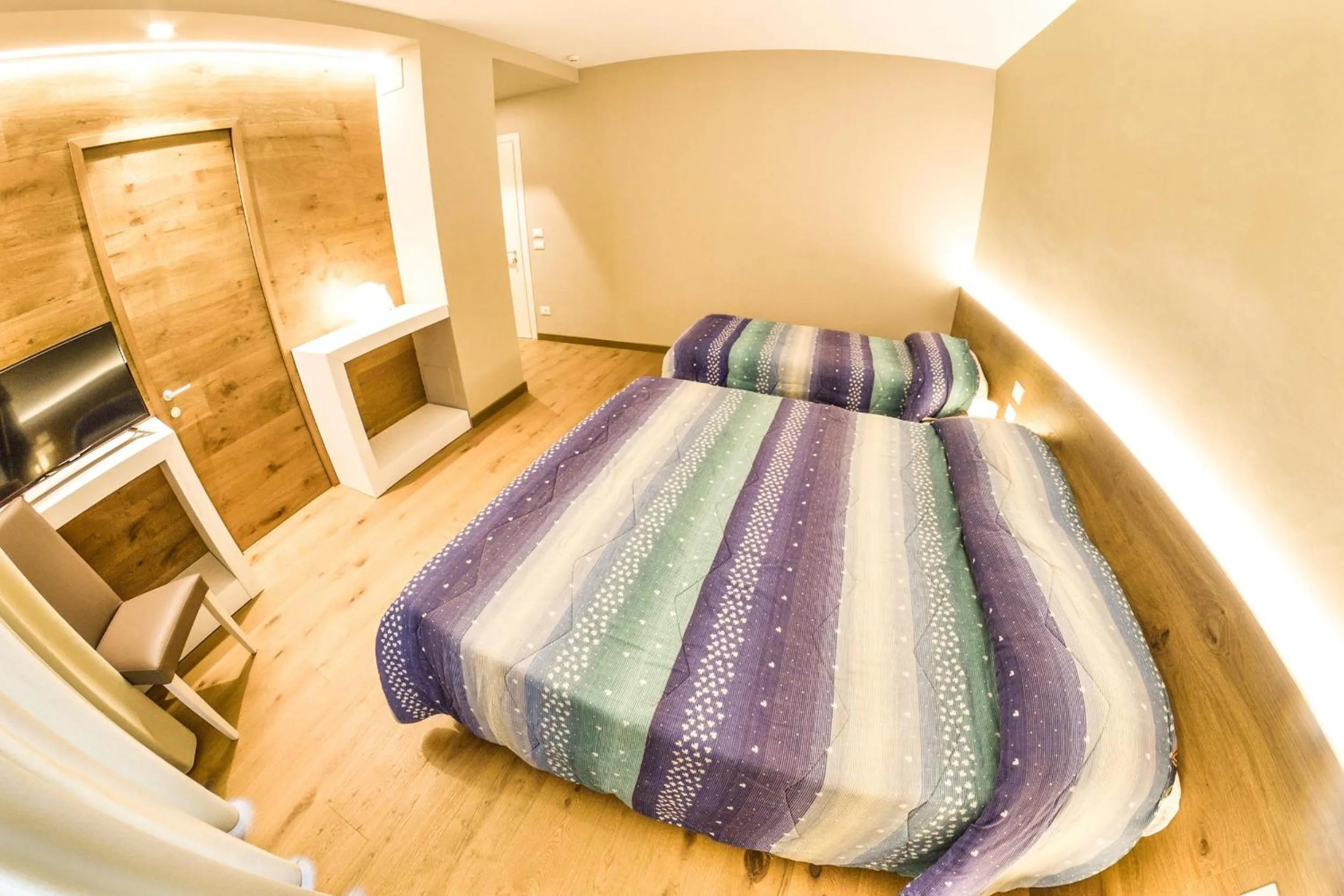 Bedroom, Bed in Grand Hotel Europa Rivisondoli Centro