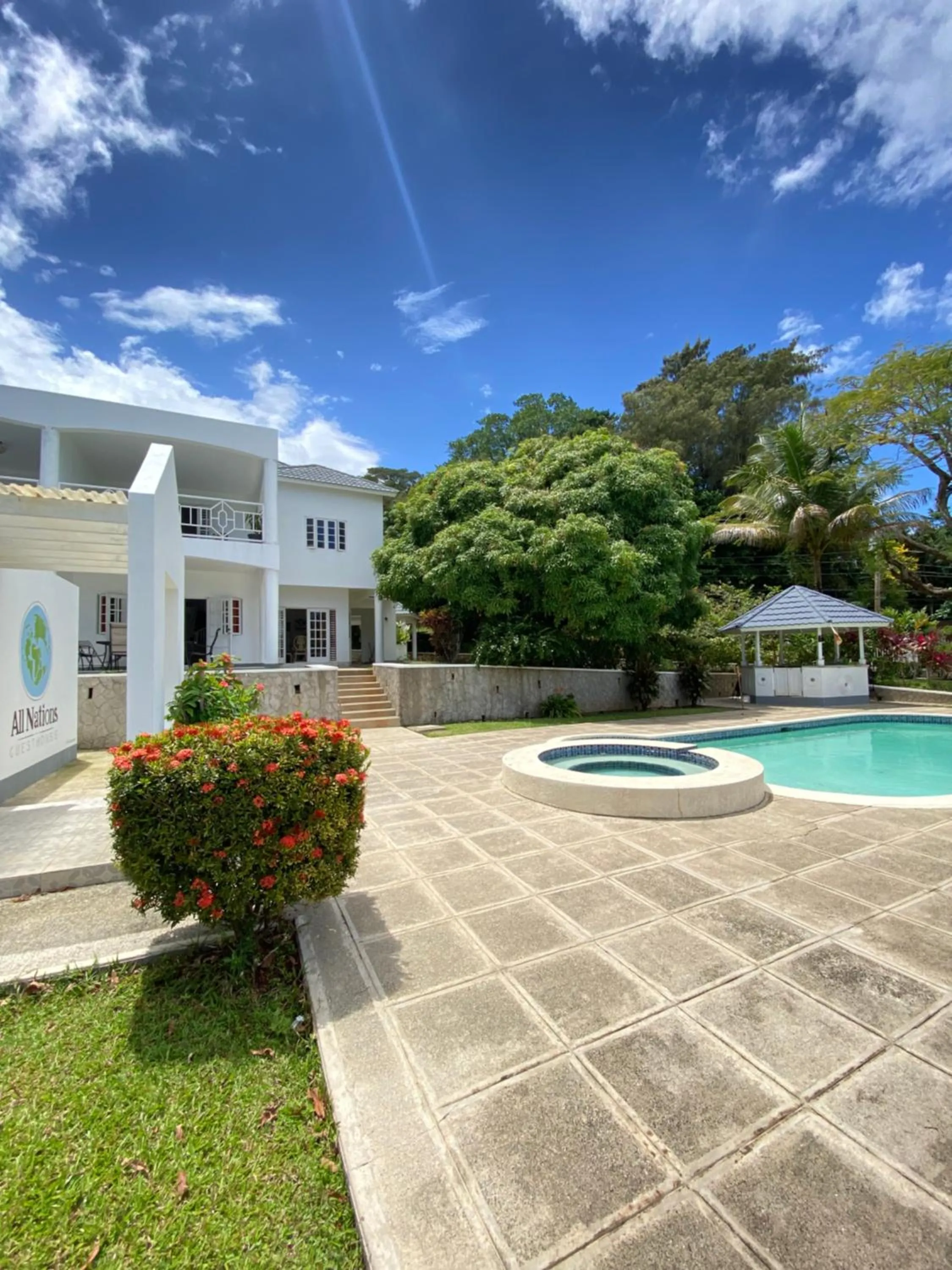 Property building in All Nations Guest House