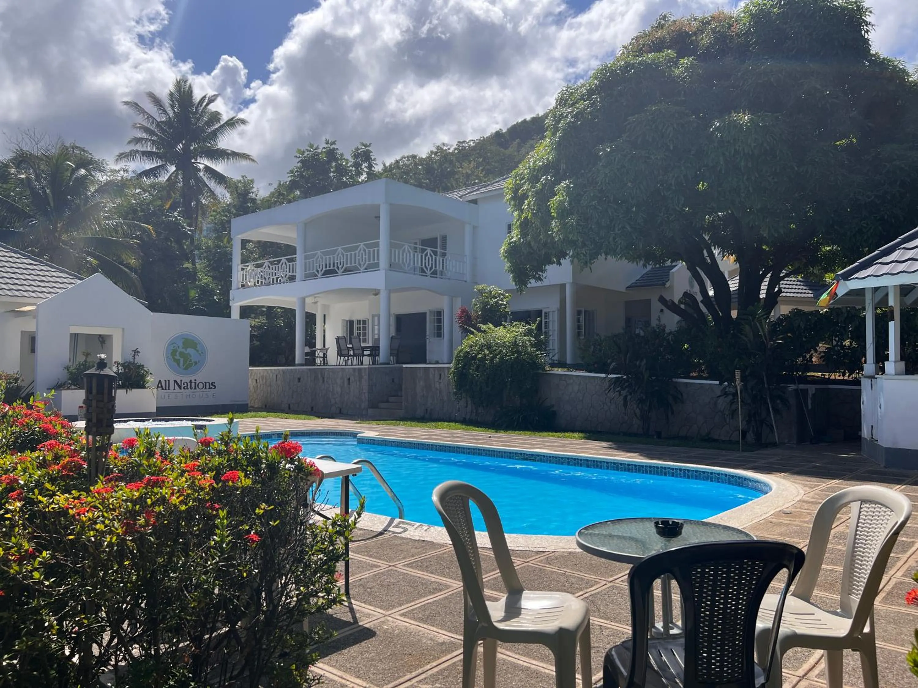 Dining area in All Nations Guest House