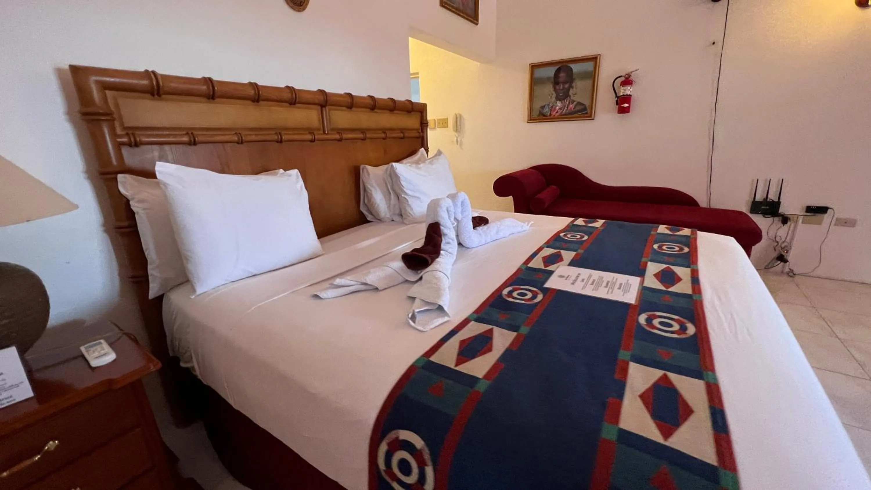 Bed in All Nations Guest House