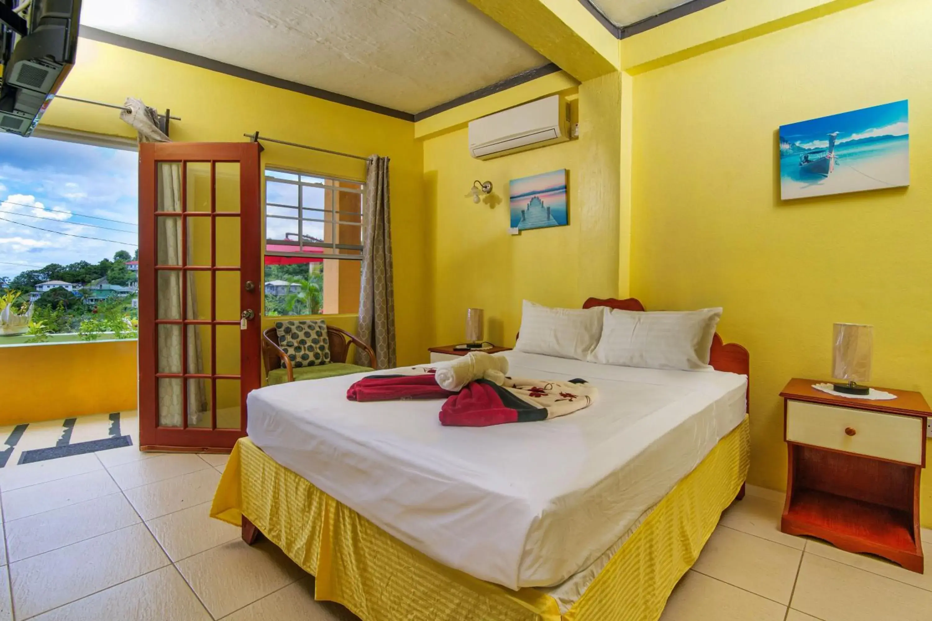 Double Room with Balcony and Sea View in Tropical Paradise View Double Room with Balcony and Sea View in Tropical Paradise View