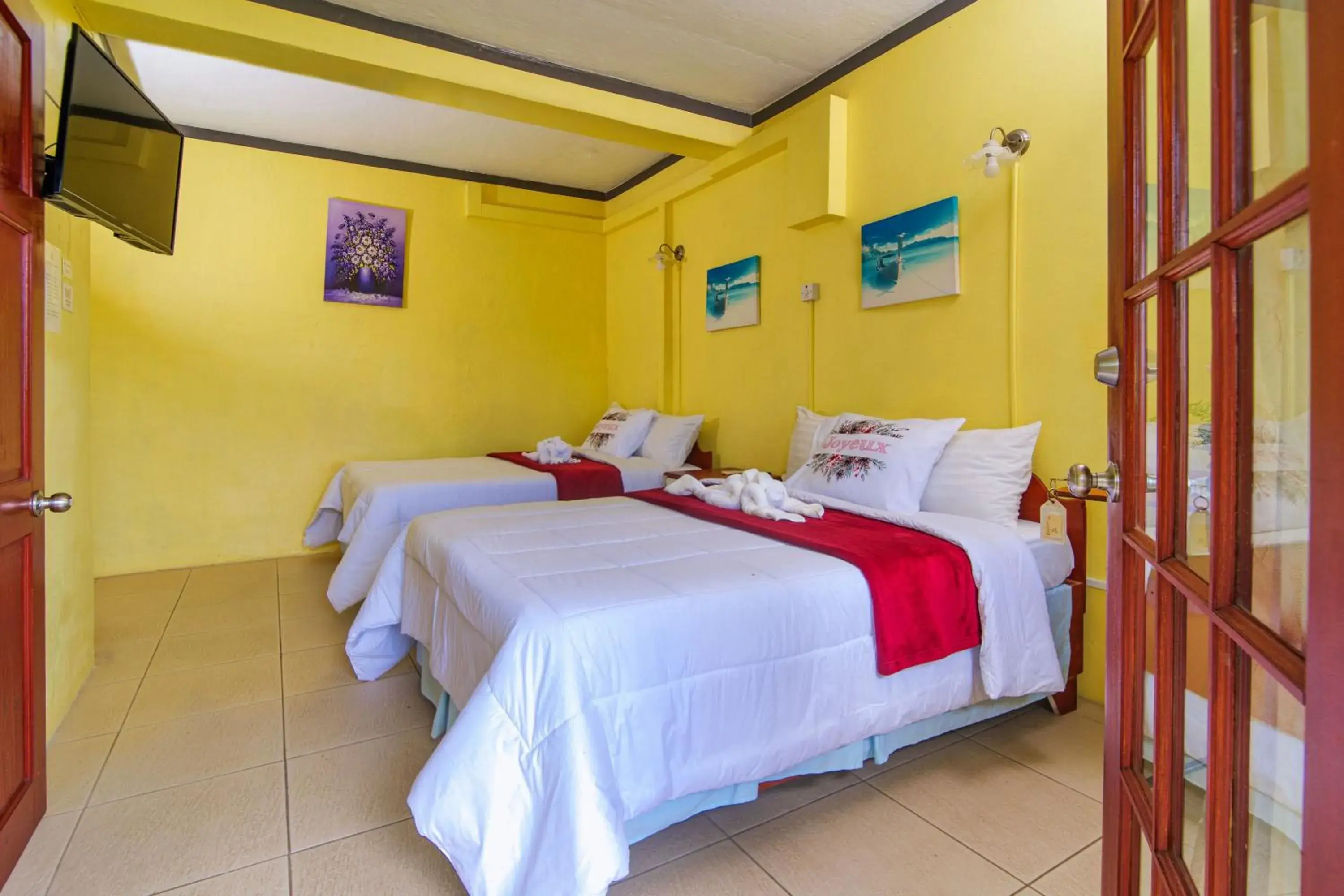 Deluxe Double Room with Balcony and Sea View in Tropical Paradise View Deluxe Double Room with Balcony and Sea View in Tropical Paradise View