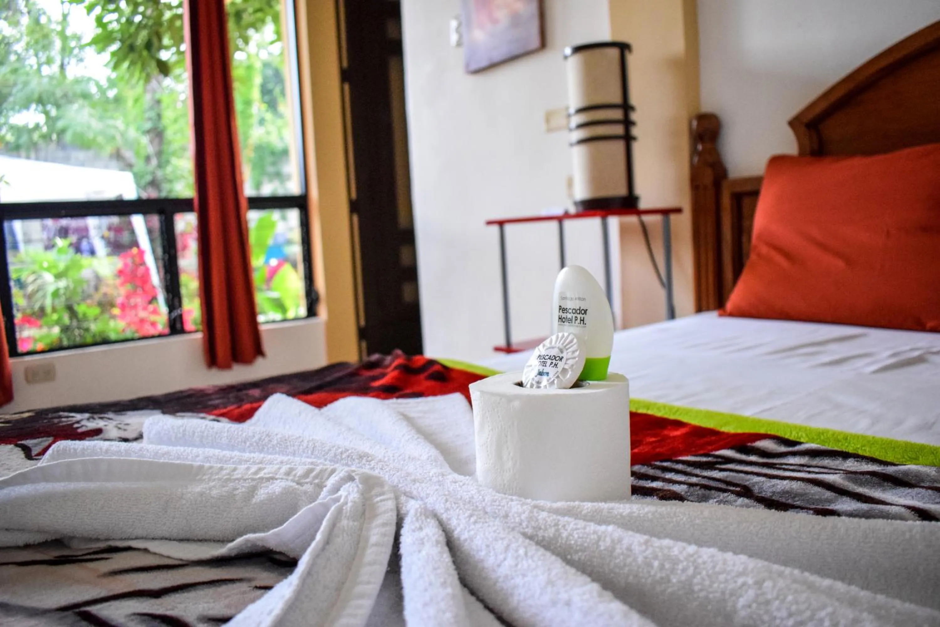 Decorative detail, Bed in Pescador Hotel PH