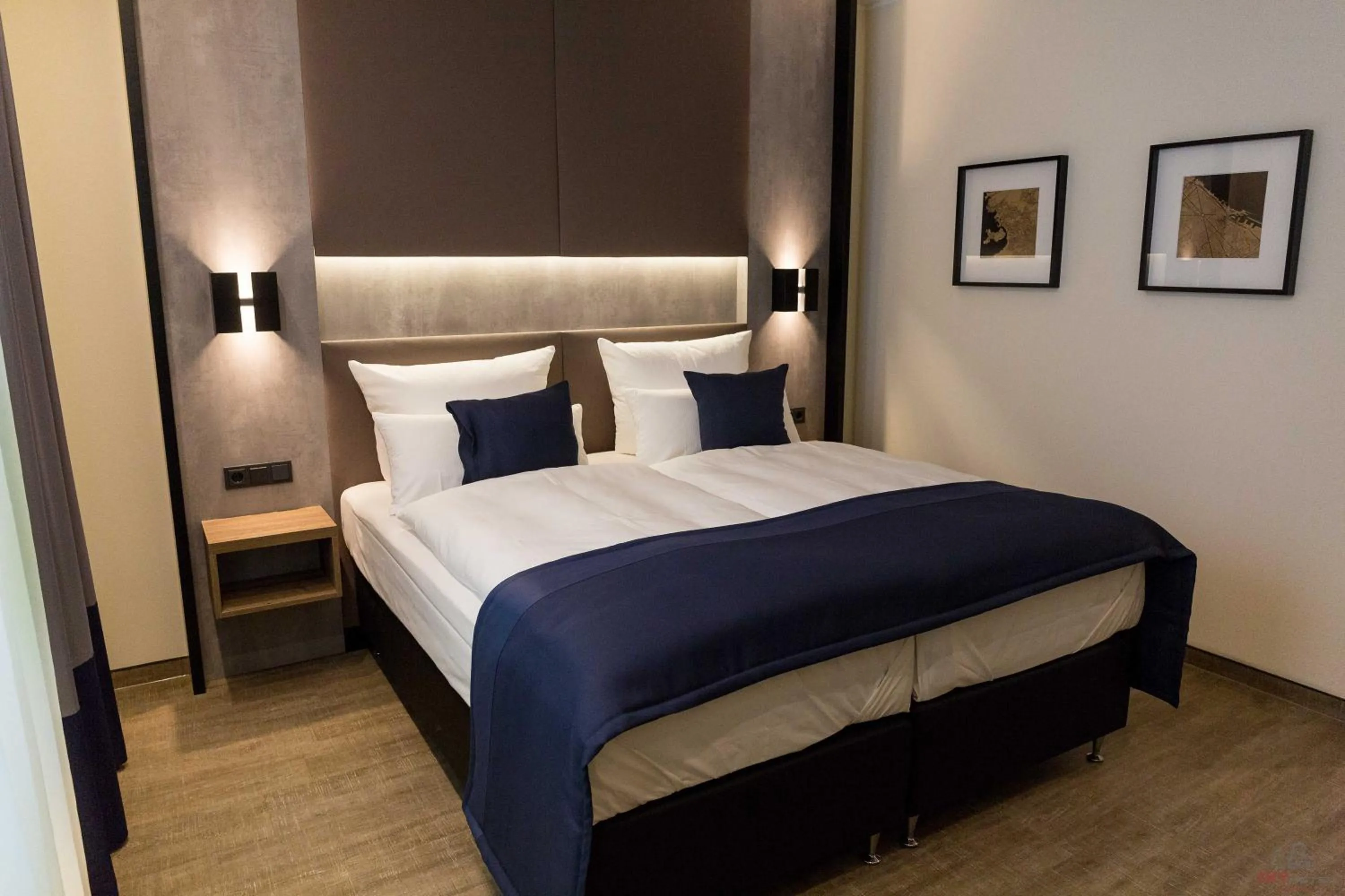 Bed in SKY Hotel Cloppenburg