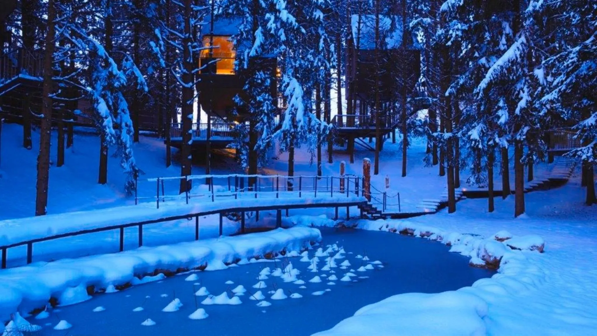 Winter in Plitvice Holiday Resort