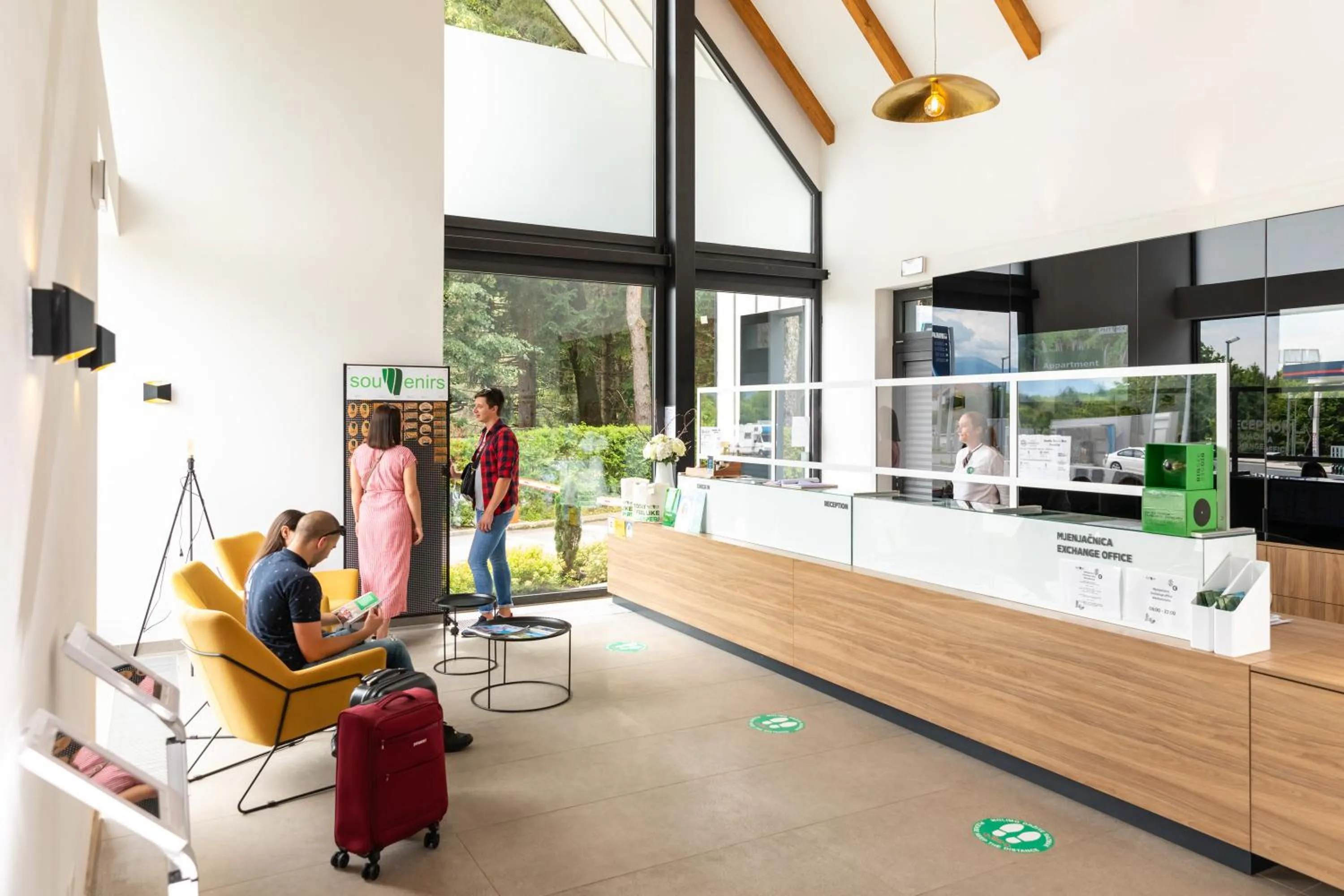 Lobby or reception in Plitvice Holiday Resort