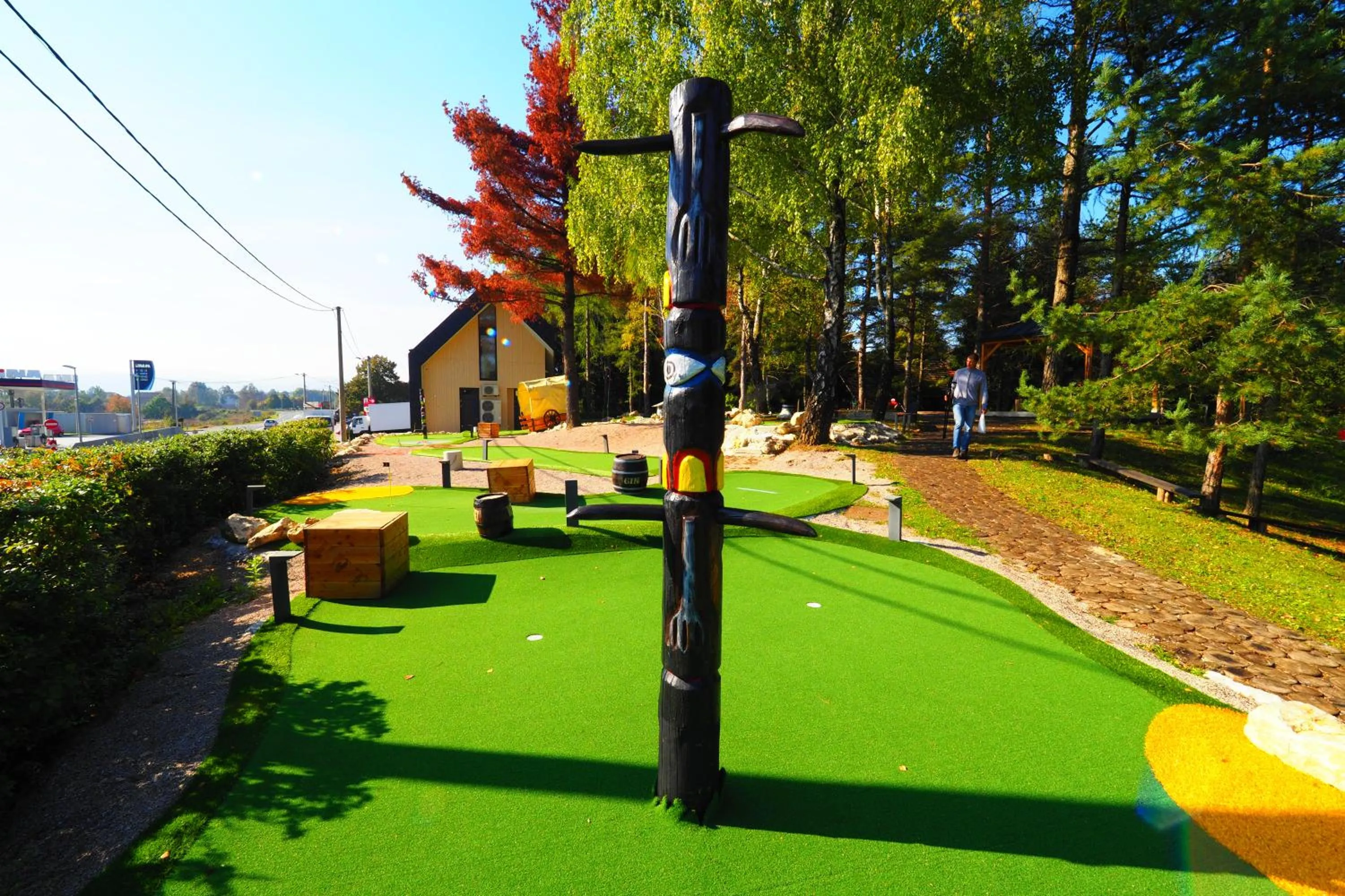 Garden in Plitvice Holiday Resort