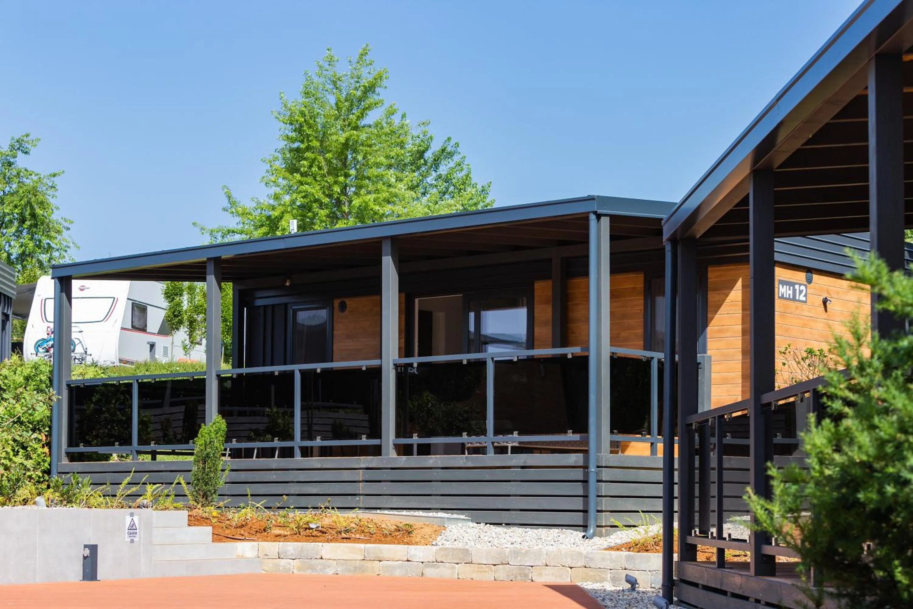 Property building in Plitvice Holiday Resort