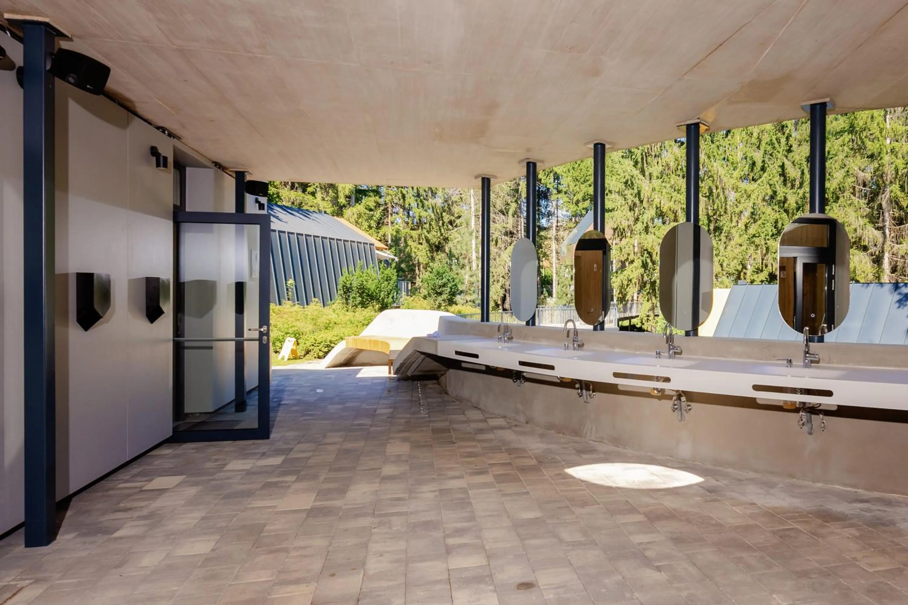 Bathroom in Plitvice Holiday Resort