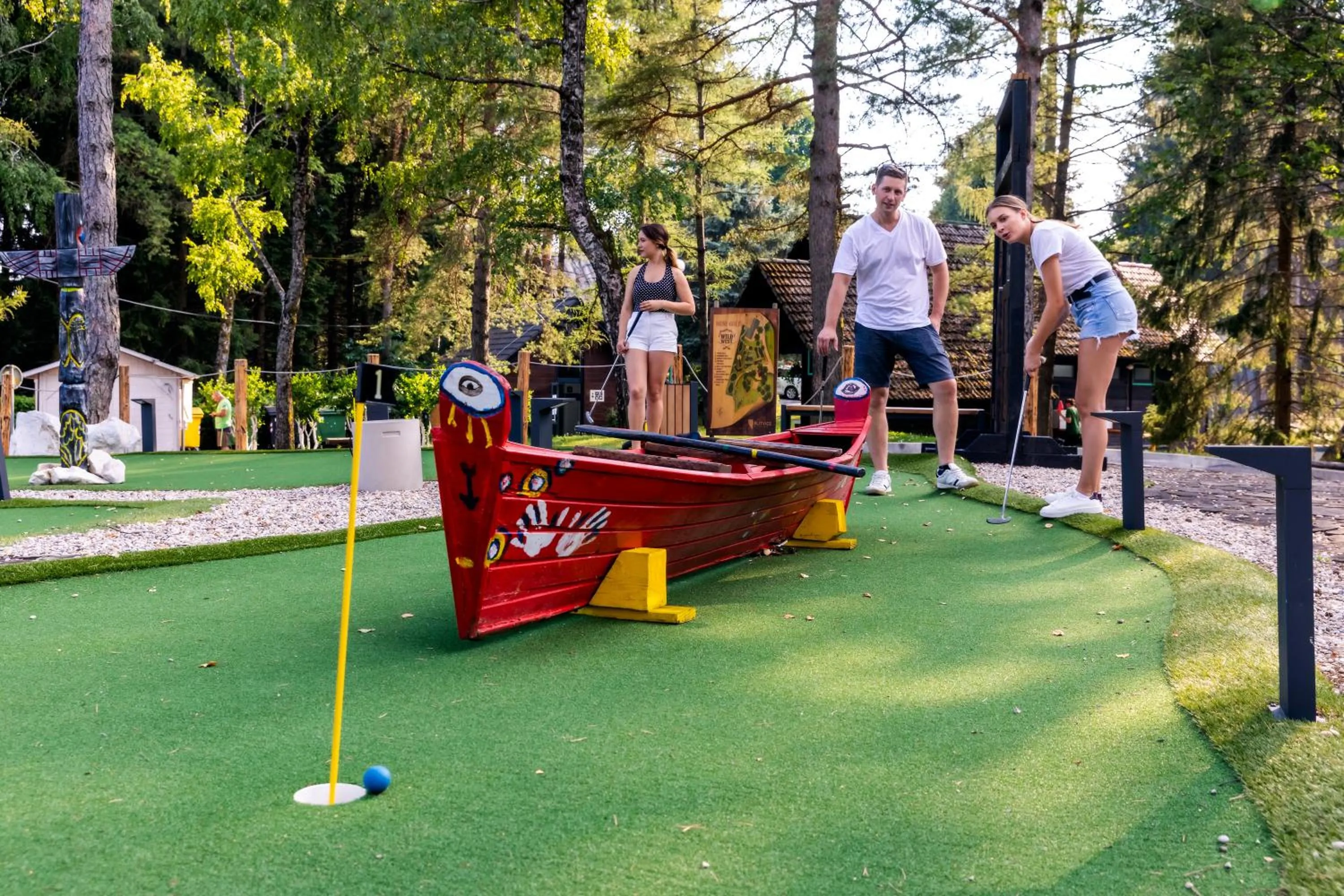 Minigolf in Plitvice Holiday Resort