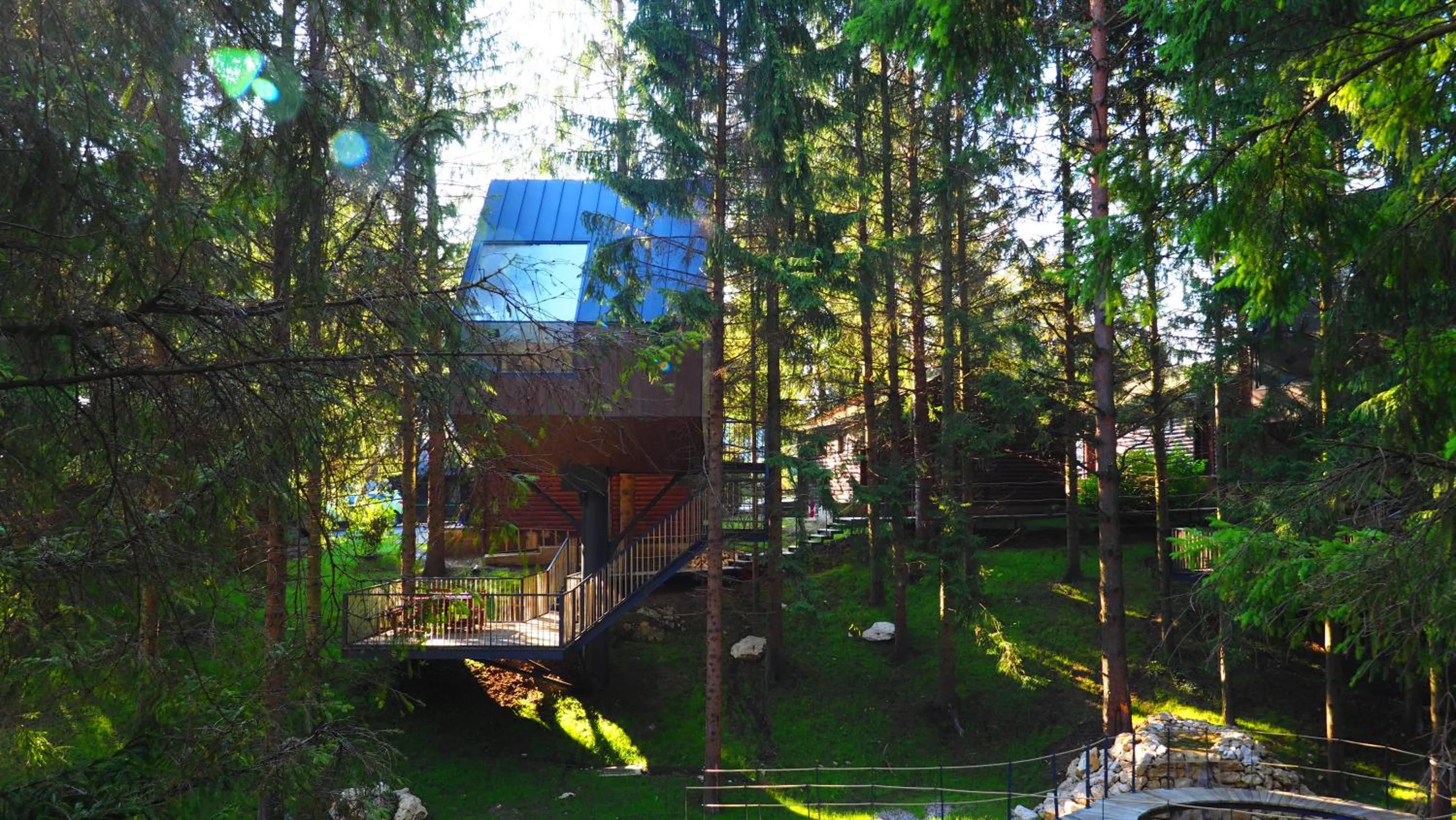 Property building in Plitvice Holiday Resort