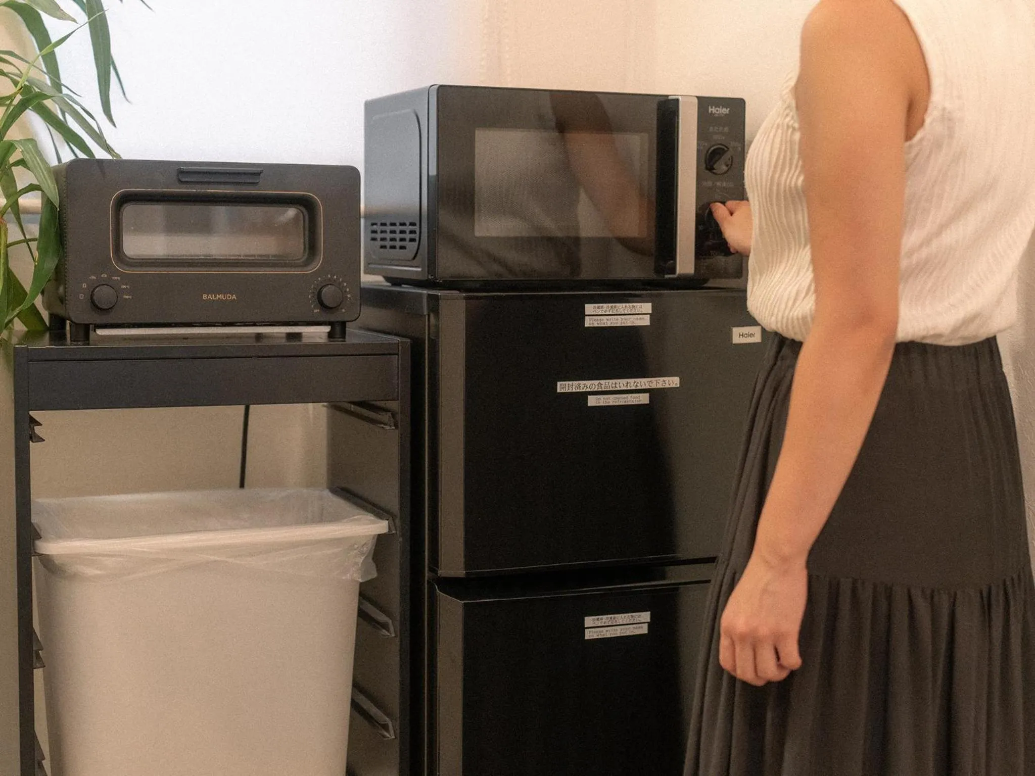 Kitchen or kitchenette in RAK KIYOMIZU - for one person - 1人旅専用HOSTEL