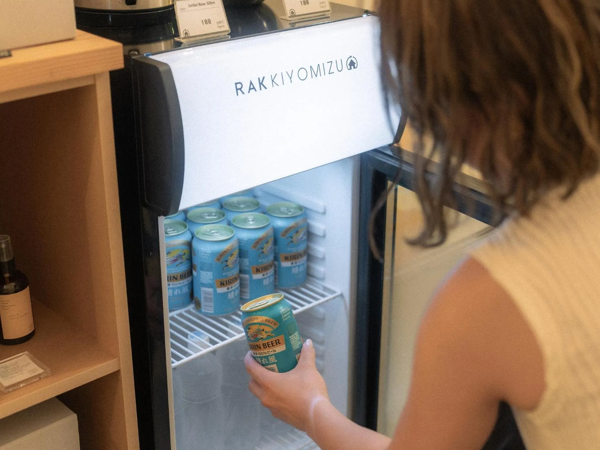 Food and drinks in RAK KIYOMIZU - for one person - 1人旅専用HOSTEL