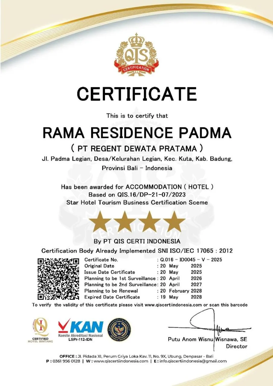 Property logo or sign in Rama Residence Padma