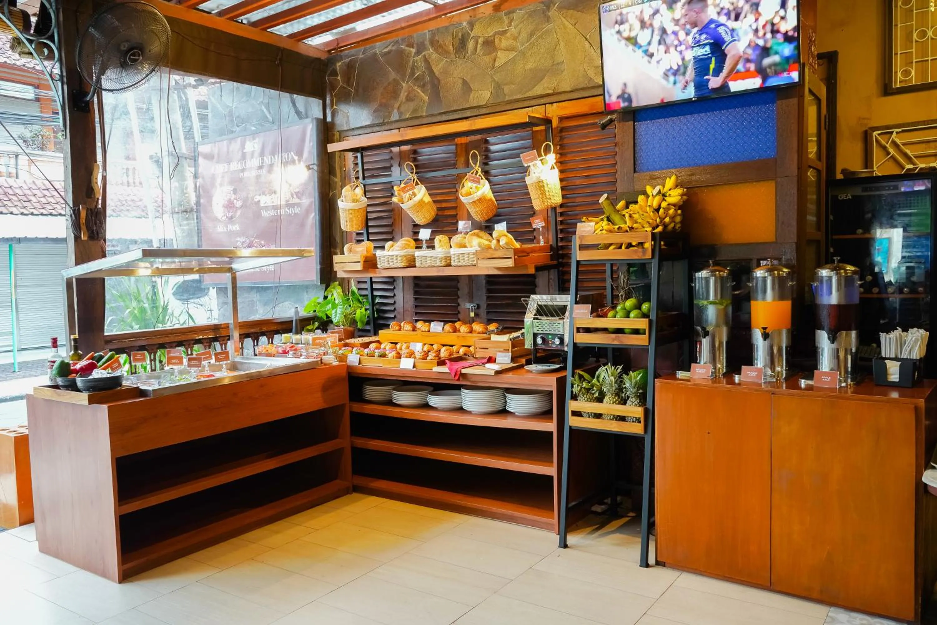 Breakfast in Rama Residence Padma