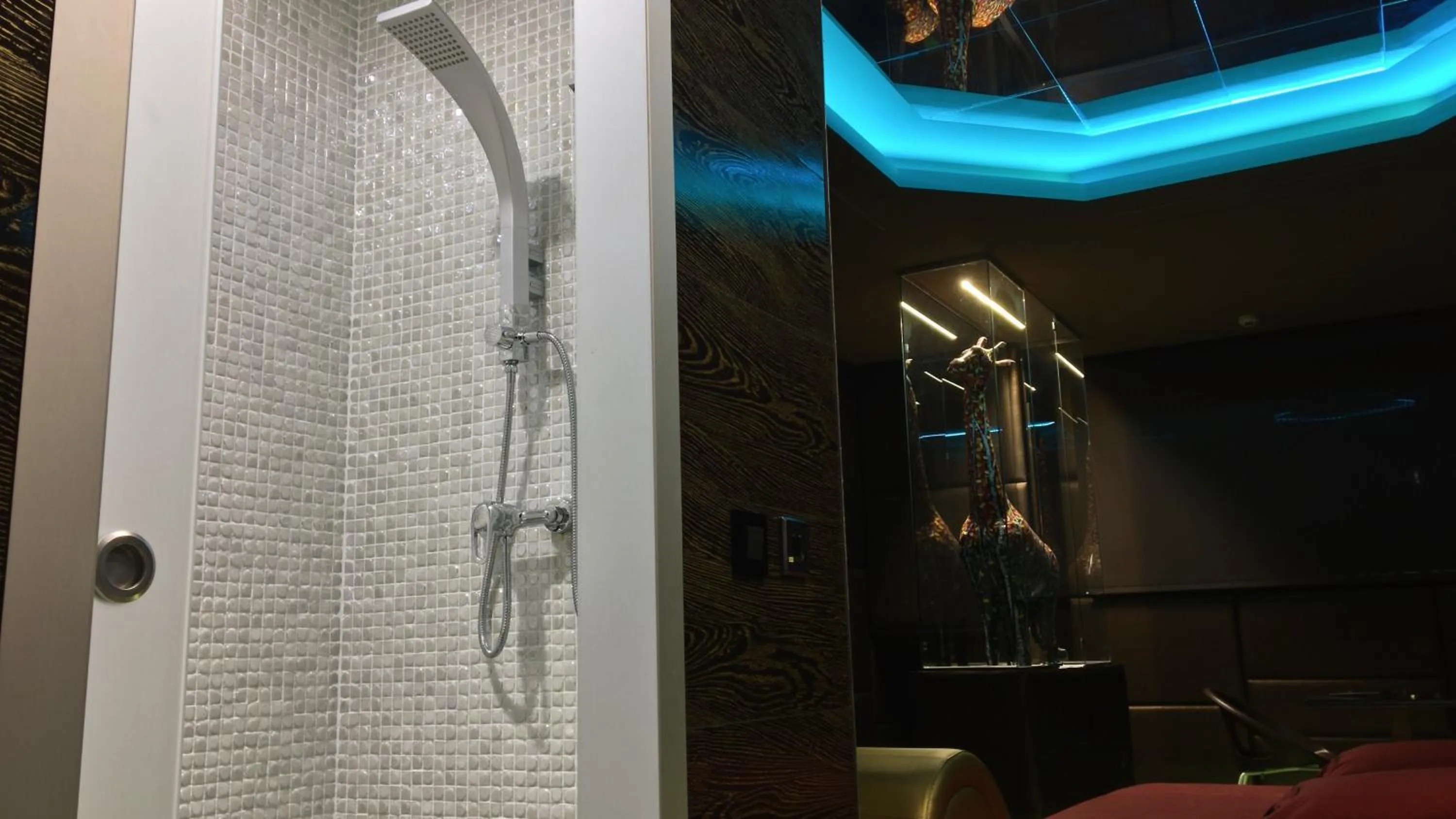 Shower in Motel Venus Madrid Norte