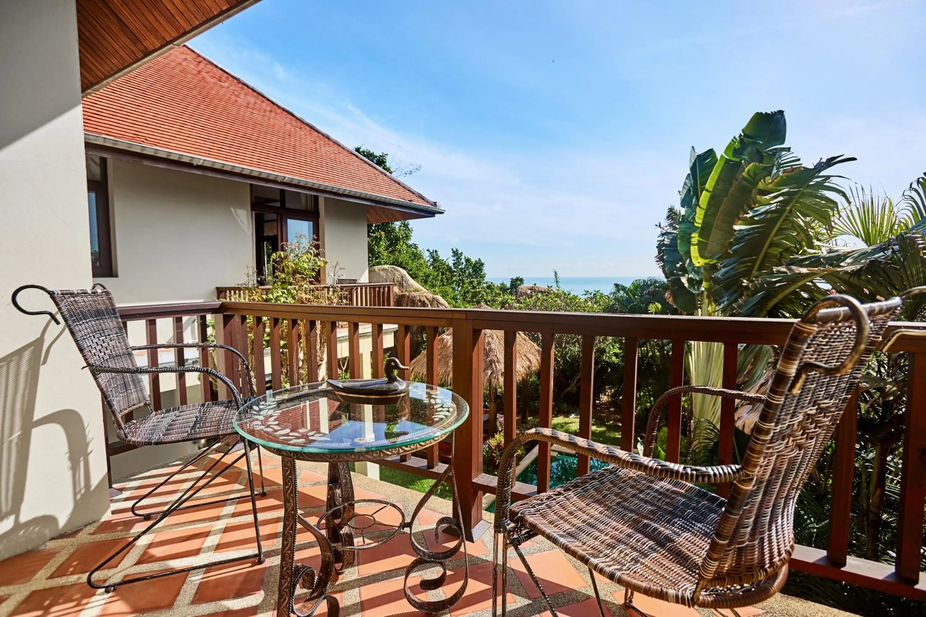 Balcony/Terrace in NB Villa Lilawadee