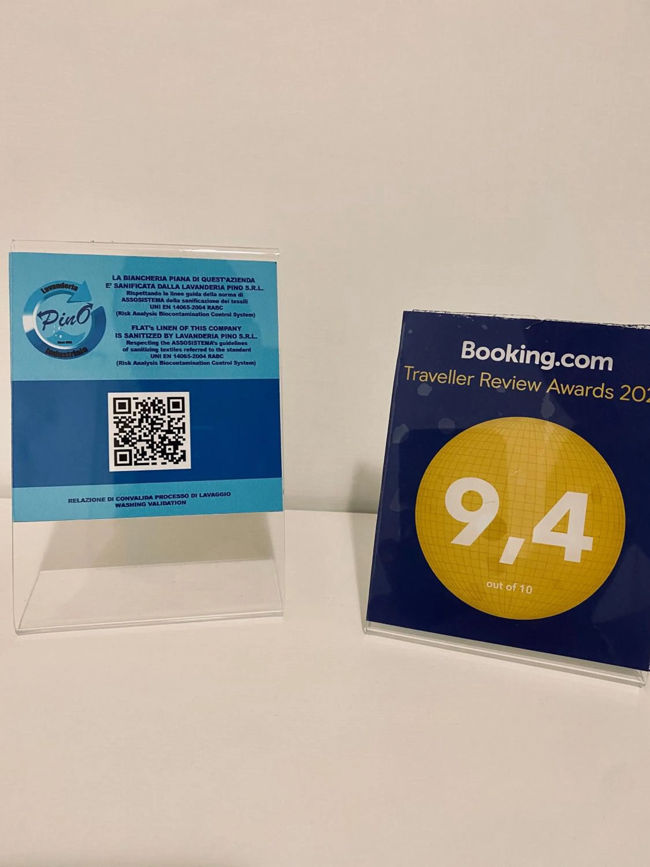 Certificate/Award in Eden Apartment