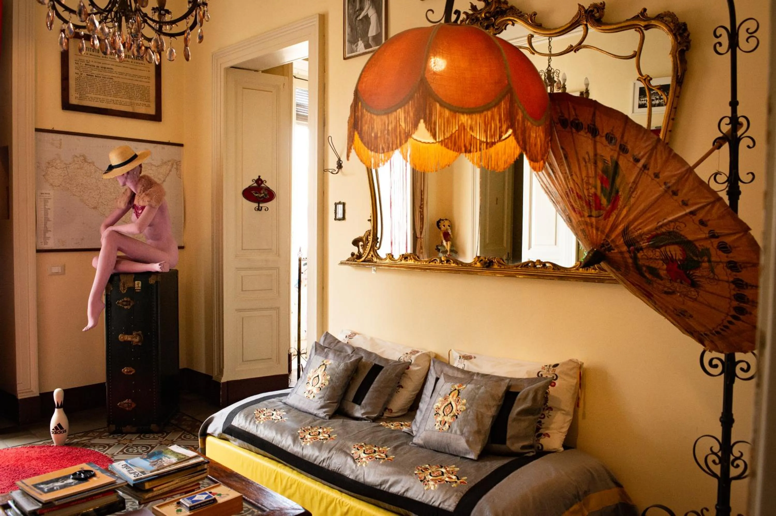 Living room in La Cot B&B