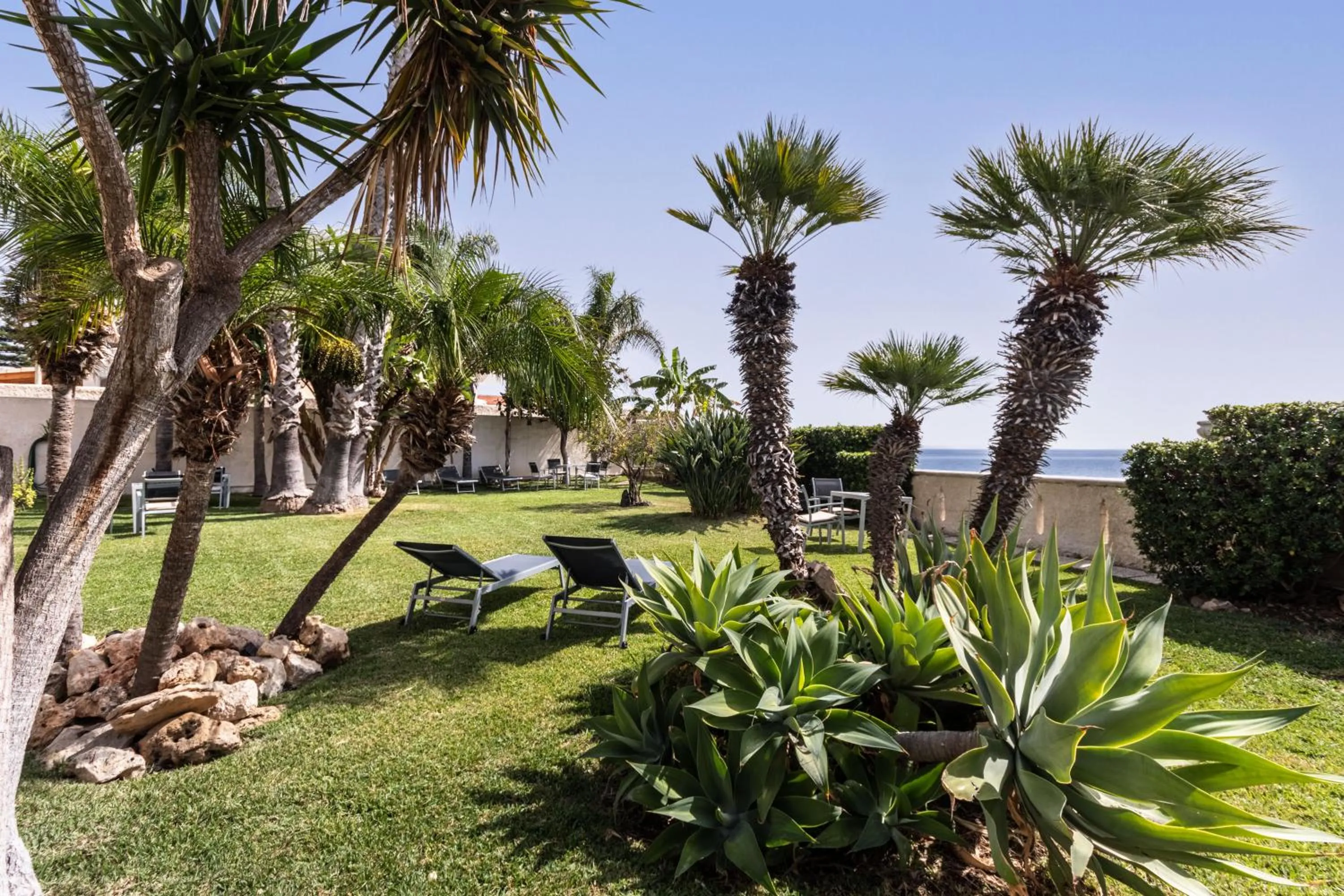 Garden in B&B La terrazza sul mare